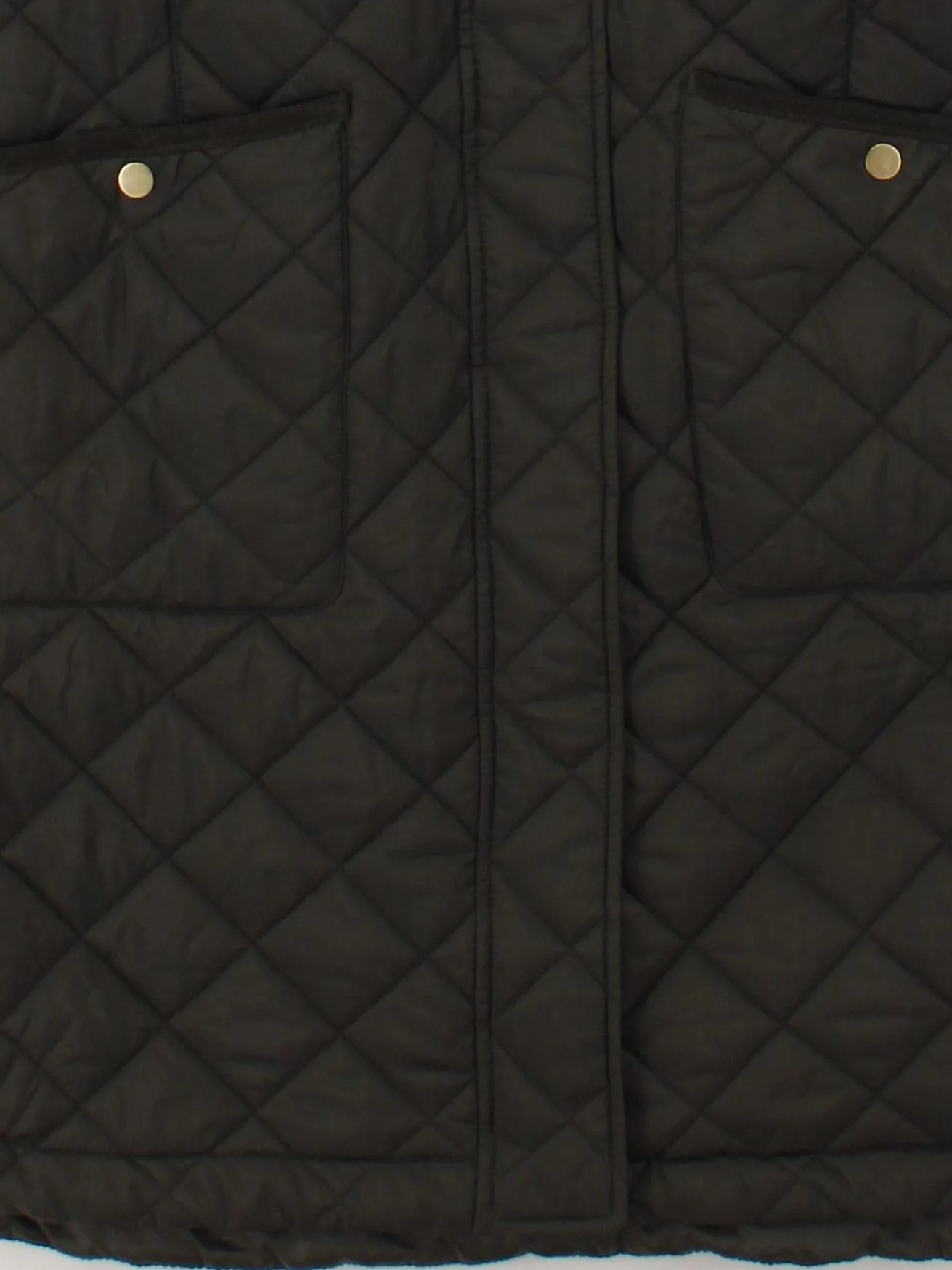 Joules Women's Coat UK 12 Green 100% Polyester Quilted - Image 4