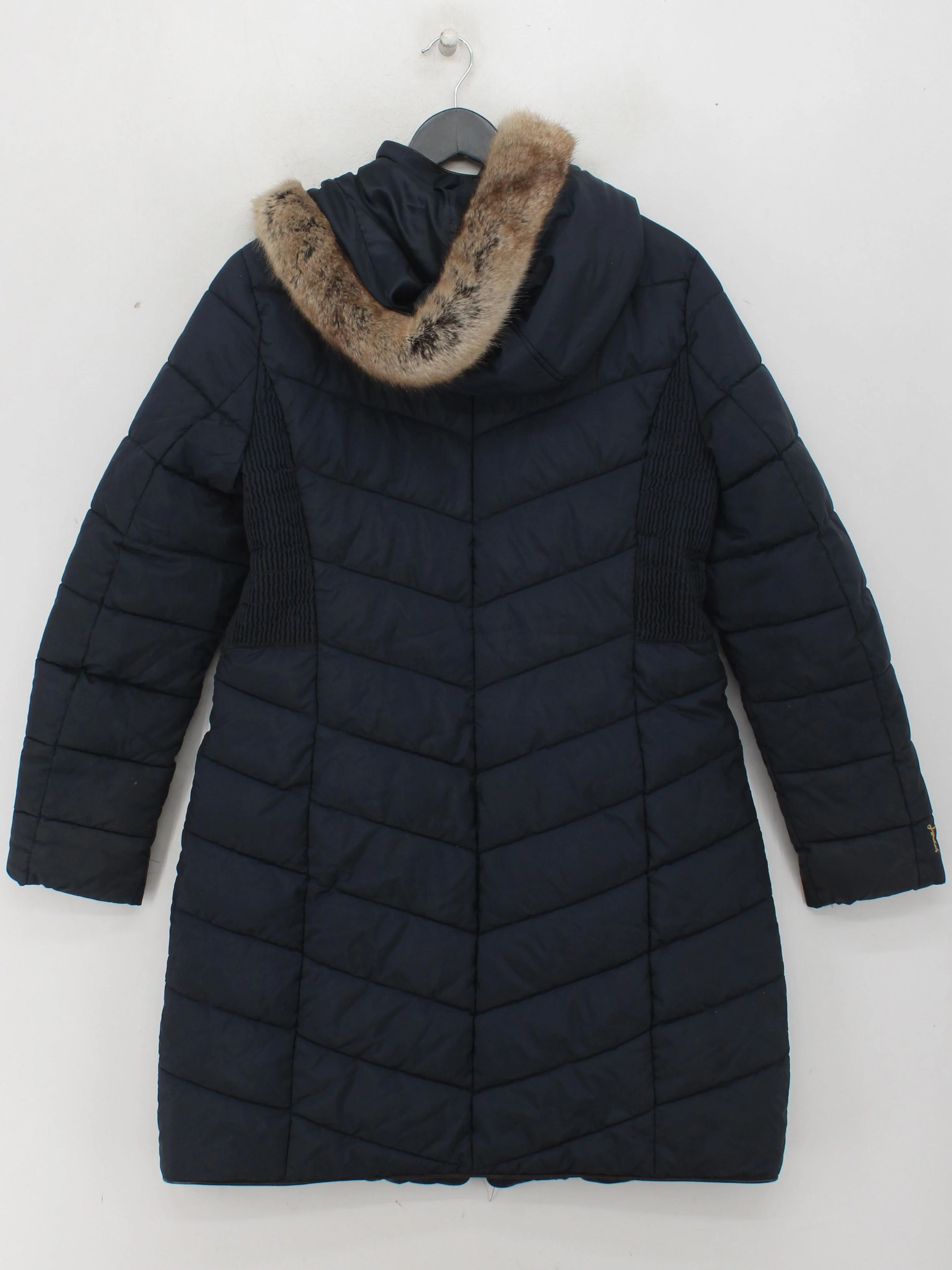 Joules Women's Coat UK 14 Blue 100% Polyester Puffer Jacket - Image 2