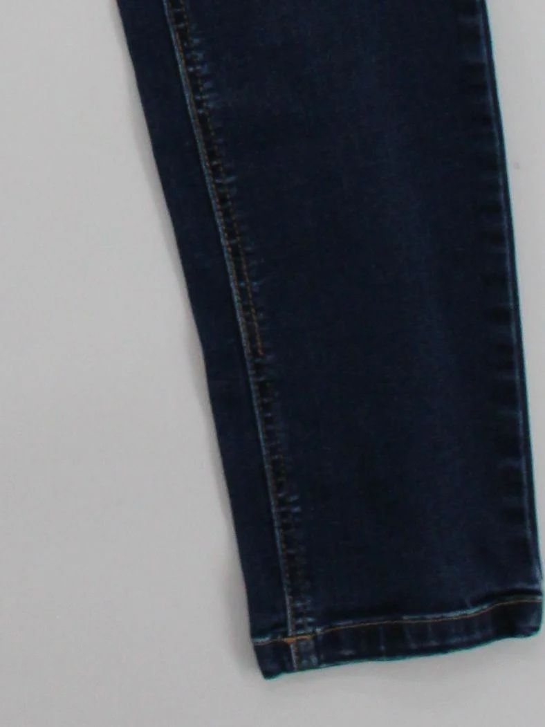 Joules Women's Jeans M Blue Cotton with Polyester, Elastane Straight - Image 4