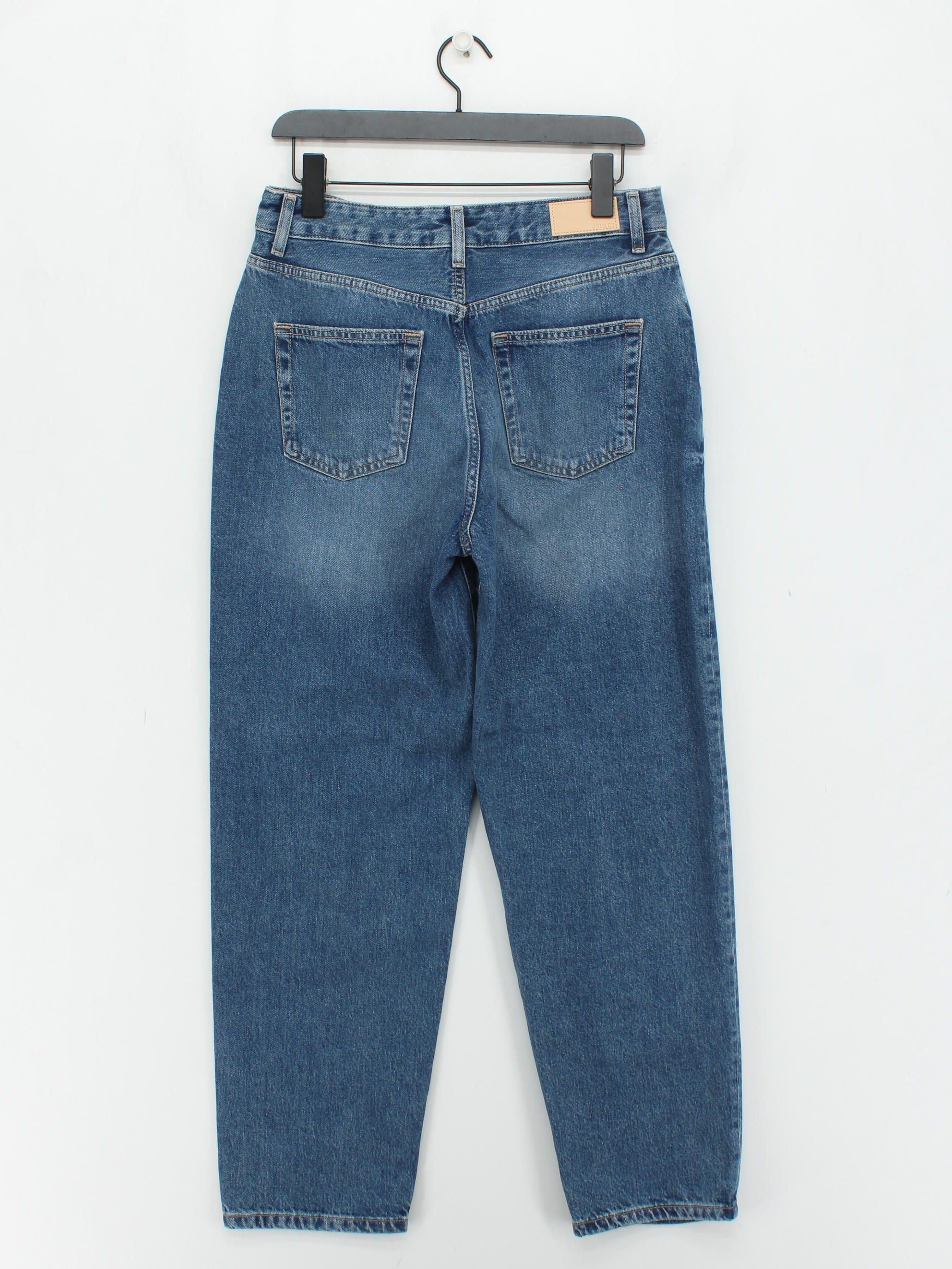 Joules Women's Jeans UK 12 Blue 100% Cotton Mom - Image 2