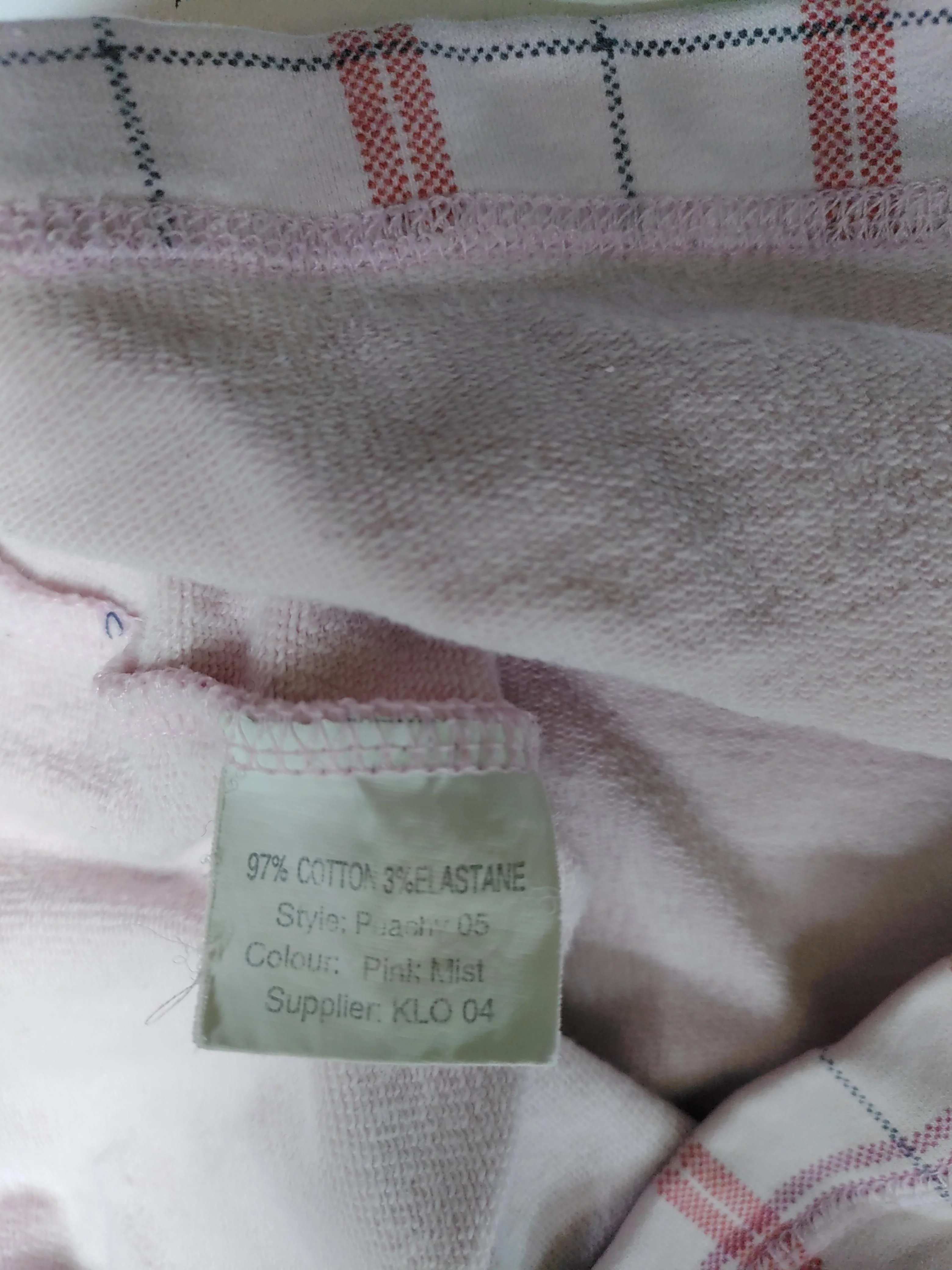 Joules Women's Jumper S Pink Checkered Cotton with Elastane High Neck Pullover - Image 7