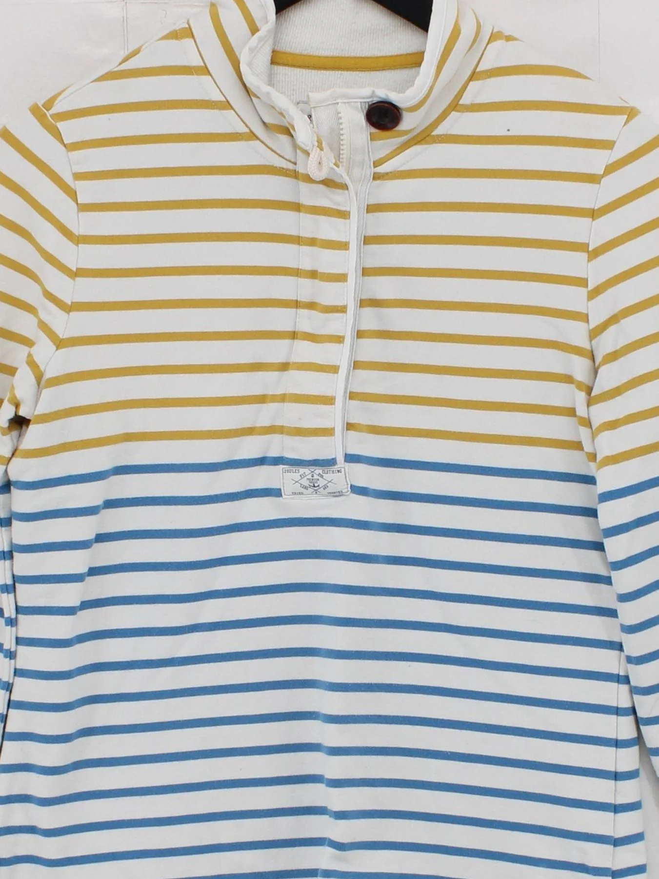 Joules Women's Jumper UK 10 Multi Cotton with Elastane Pullover - Image 3