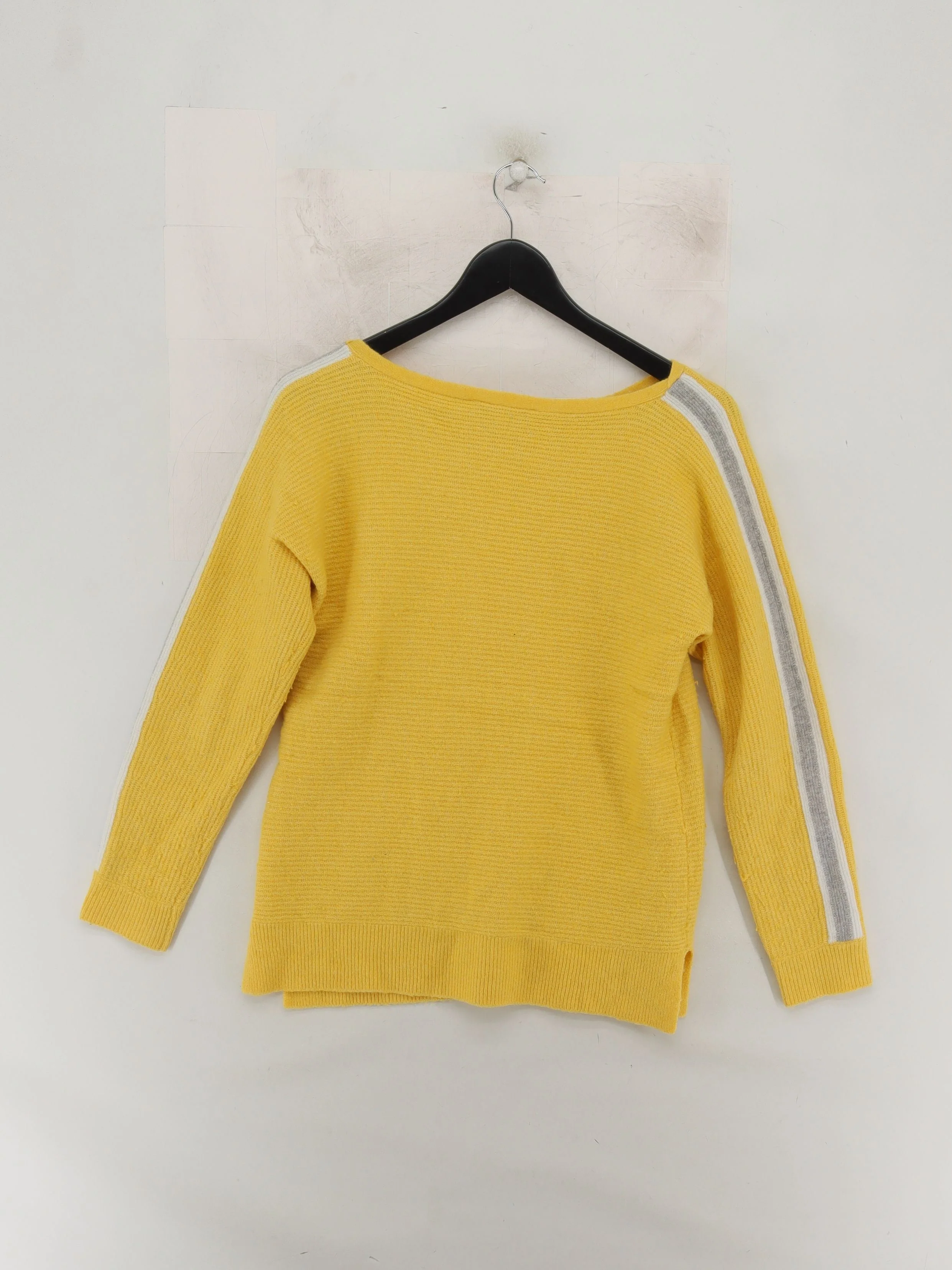 Joules Women's Jumper UK 10 Yellow Acrylic - Image 2