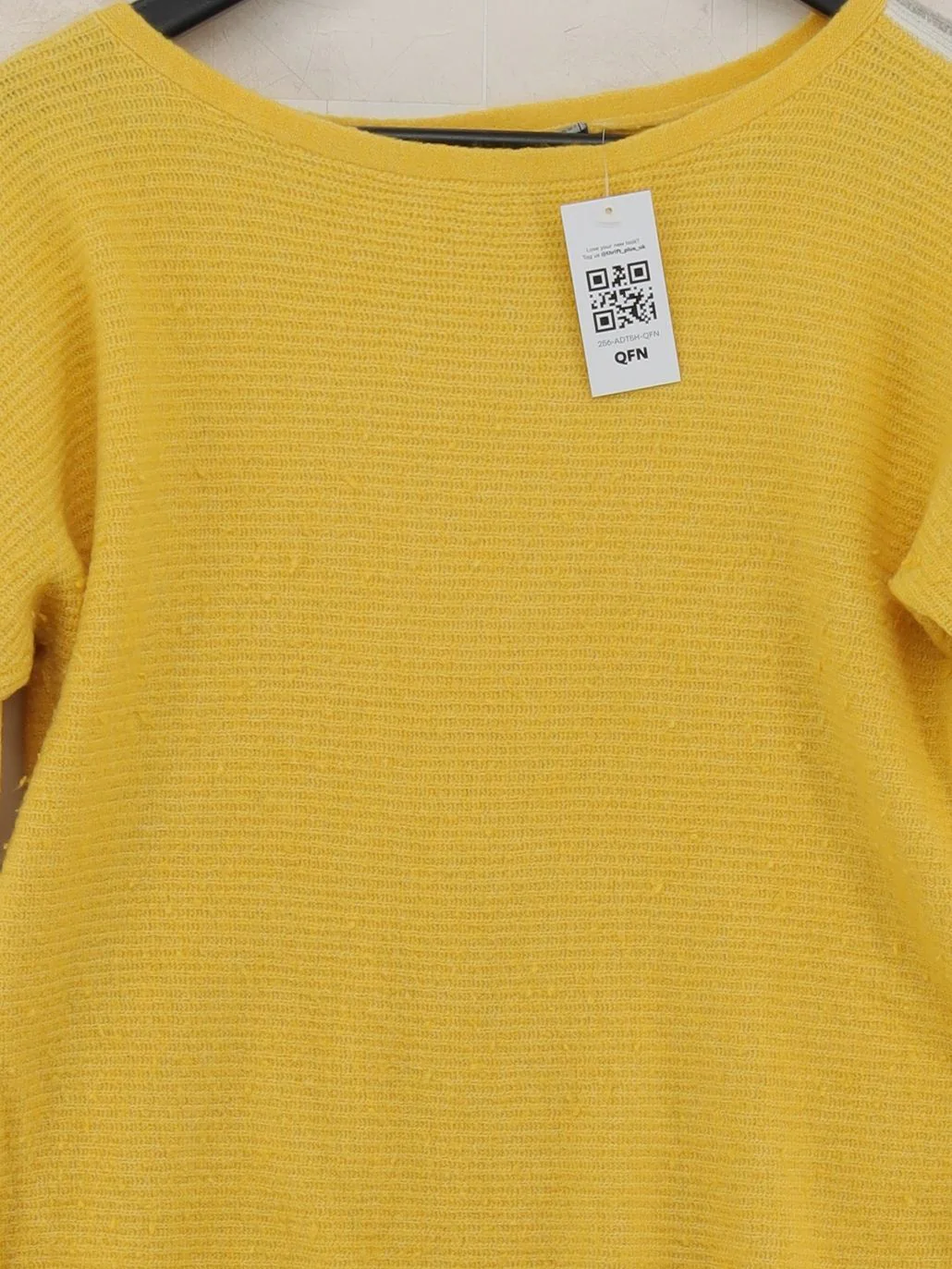 Joules Women's Jumper UK 10 Yellow Acrylic - Image 3
