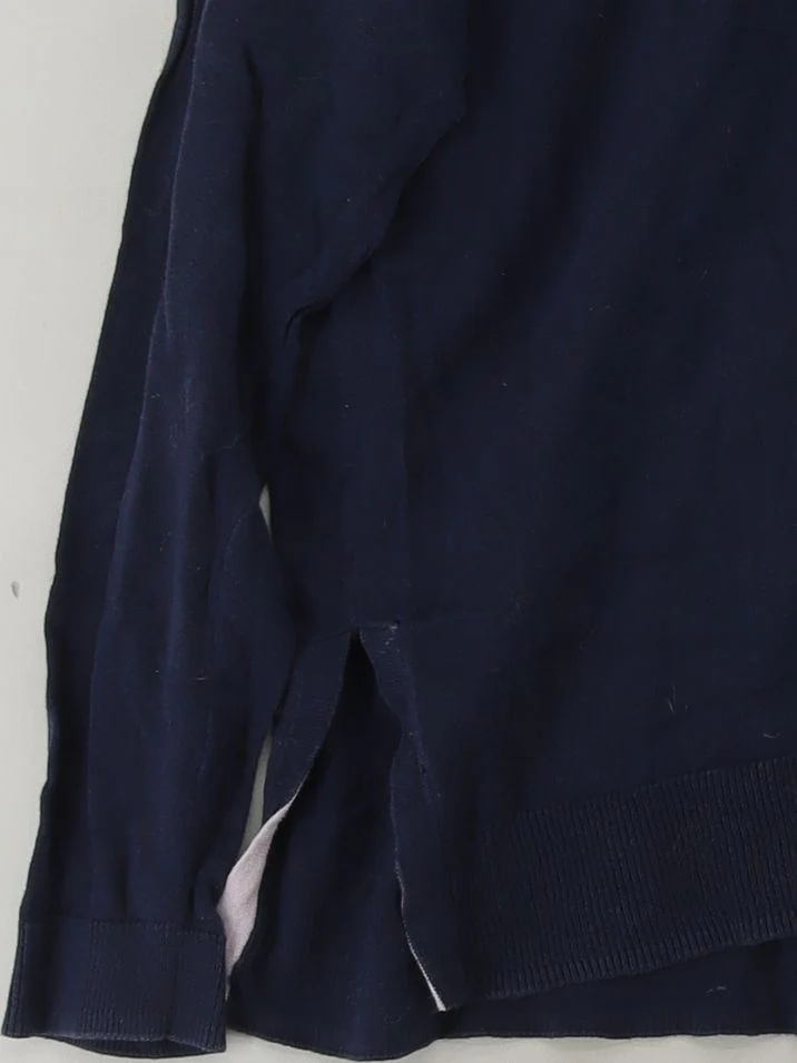 Joules Women's Jumper UK 12 Blue 100% Cotton Crew Neck Pullover - Image 4