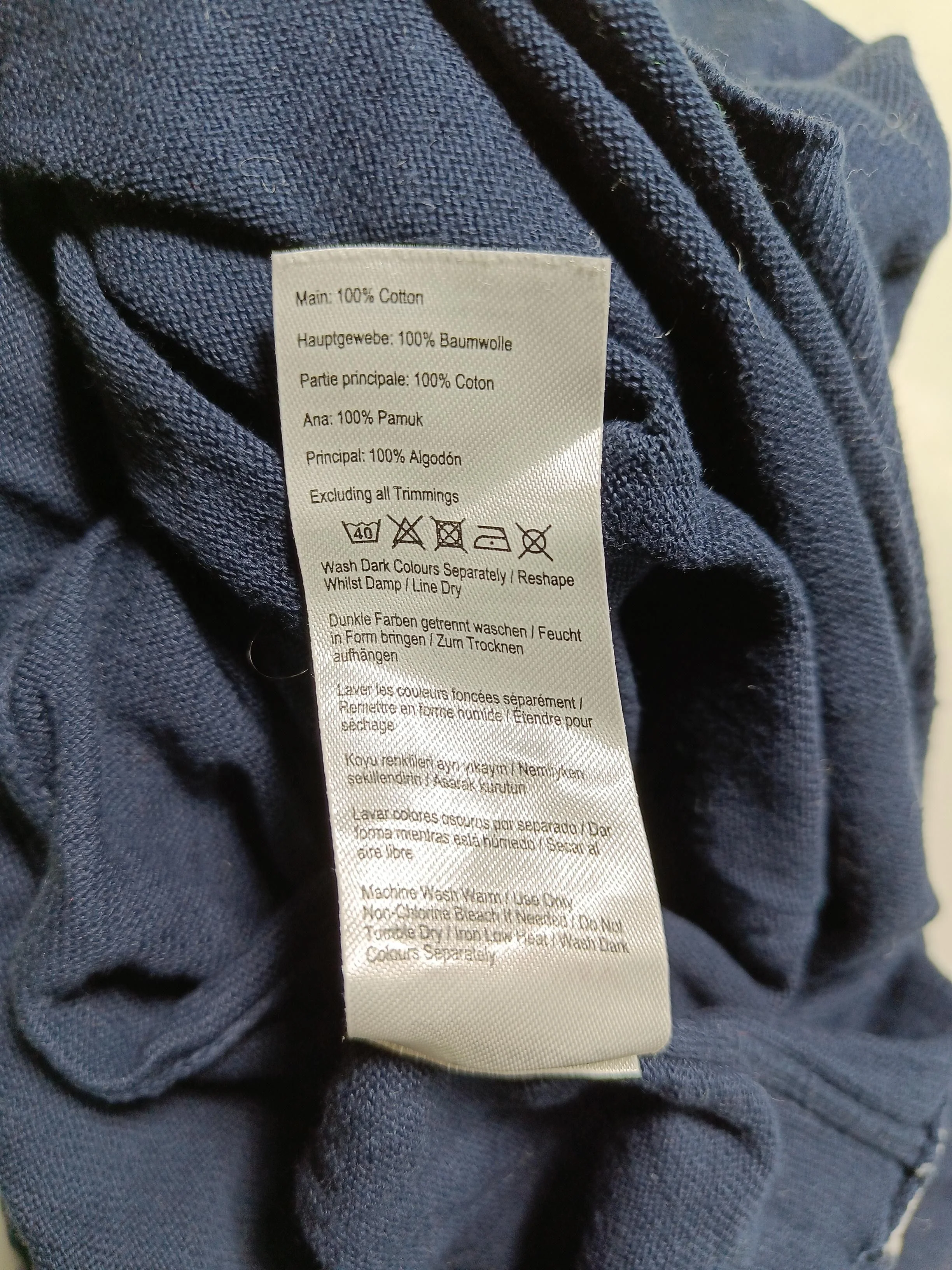 Joules Women's Jumper UK 12 Blue 100% Cotton Crew Neck Pullover - Image 6