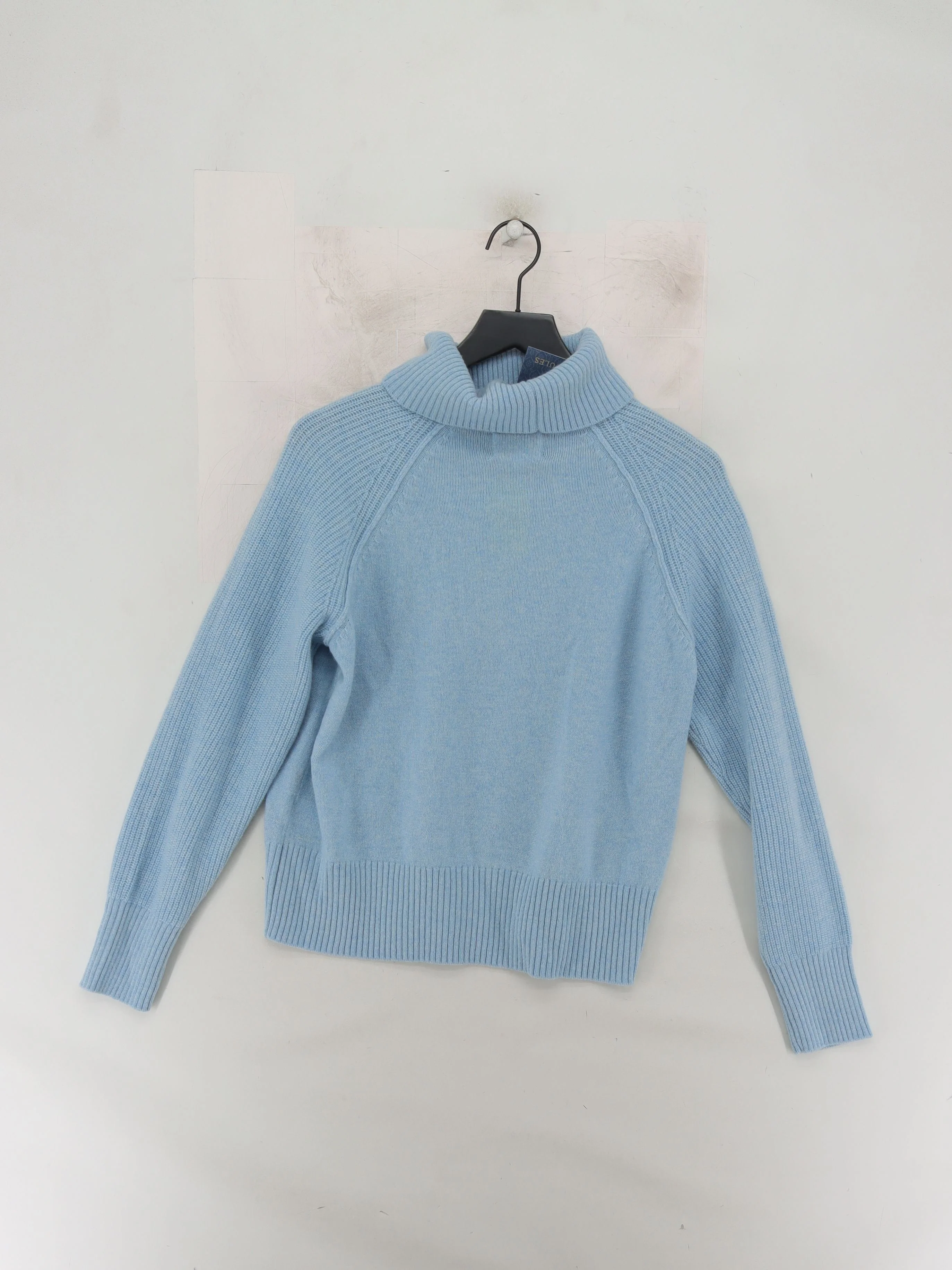 Joules Women's Jumper UK 12 Blue 100% Wool Roll Neck Pullover New with tags - Image 2