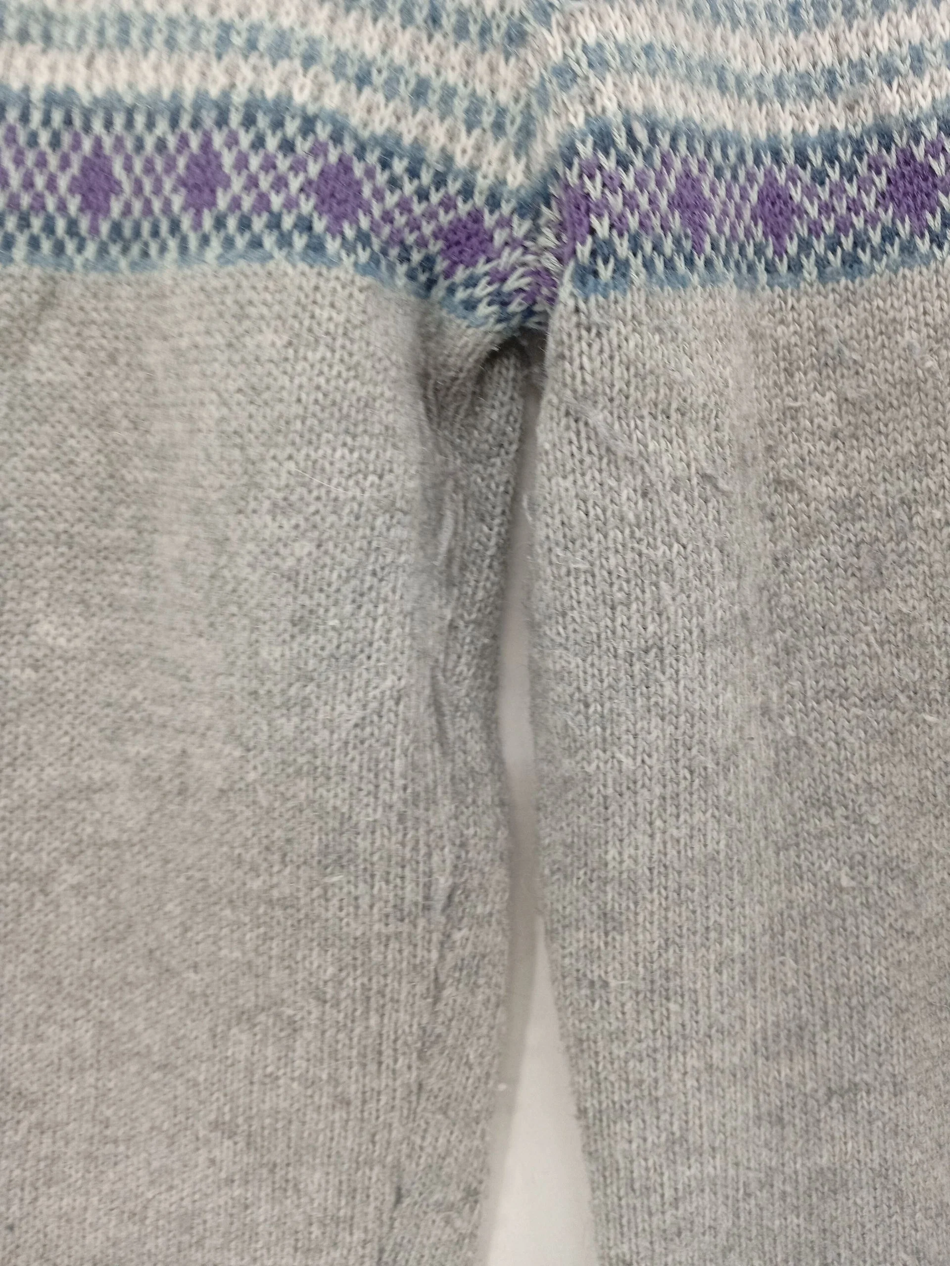 Joules Women's Jumper UK 14 Grey Viscose with Polyamide, Wool, Angora Pullover - Image 5