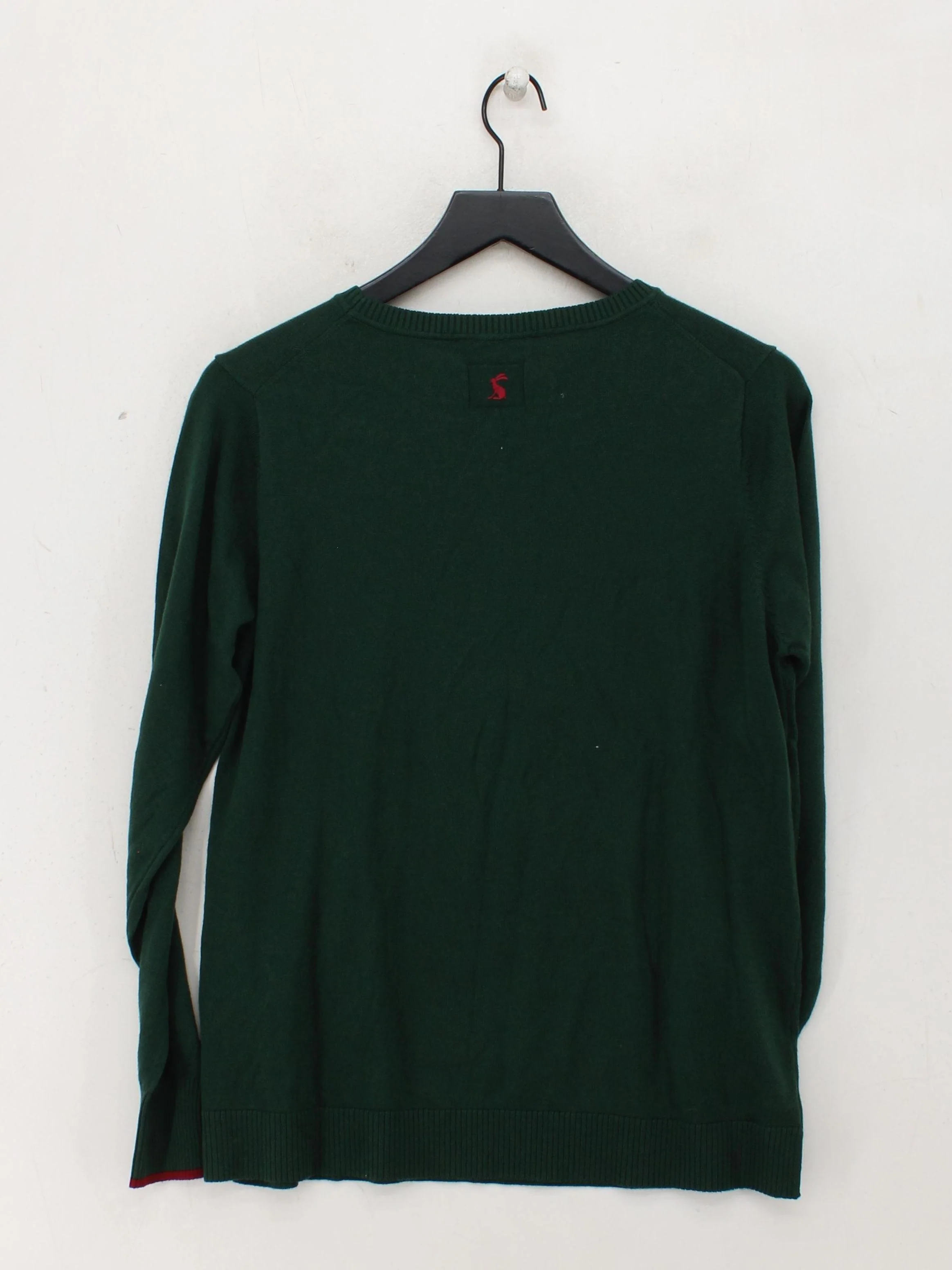 Joules Women's Jumper UK 16 Green Cotton with Viscose, Polyester Pullover - Image 2