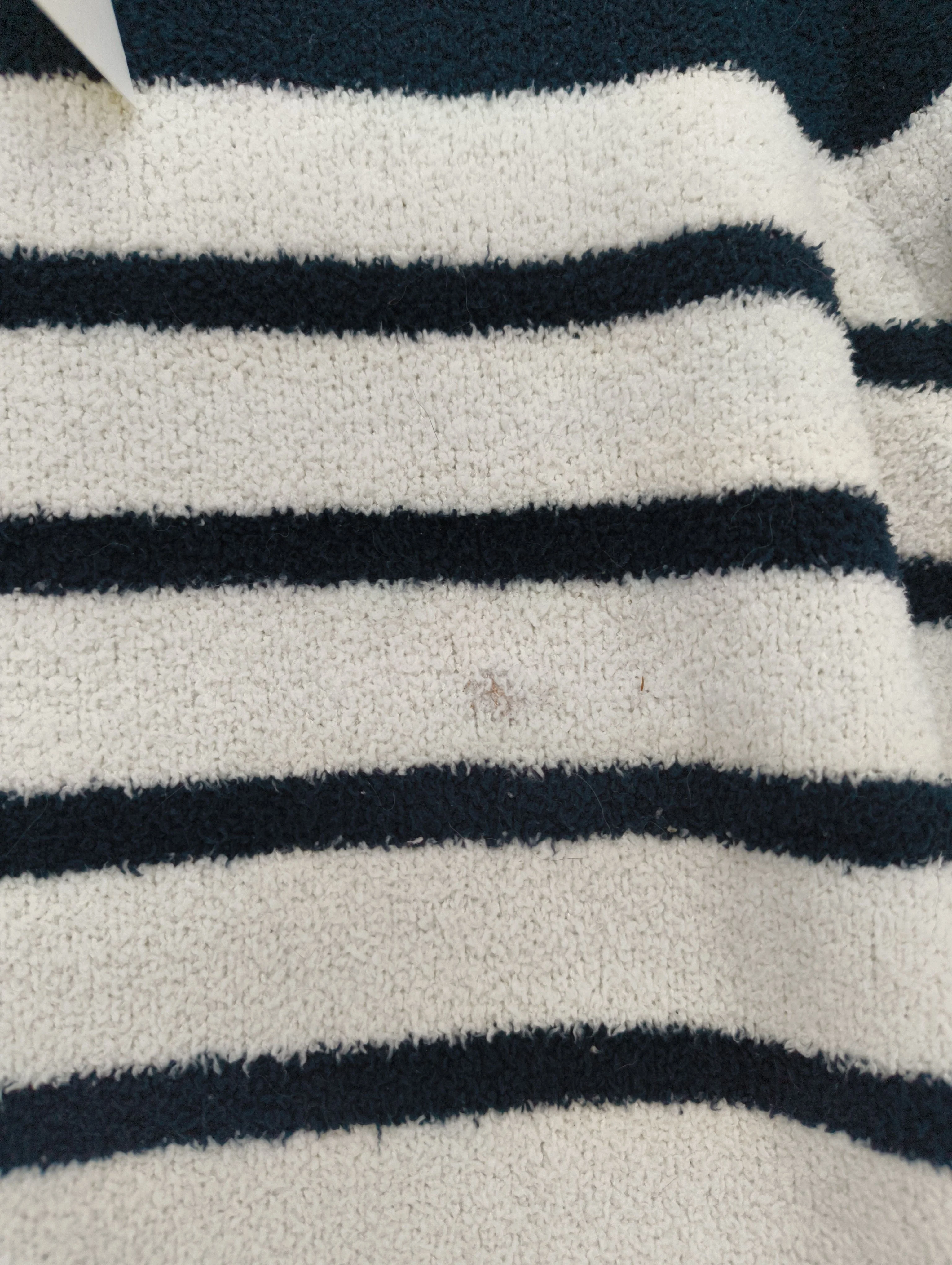 Joules Women's Jumper UK 8 Multi Striped 100% Polyester Round Neck Pullover - Image 5