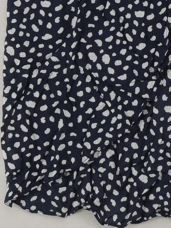 Joules Women's Midi Skirt M Blue 100% Viscose Midi A-Line - Image 4