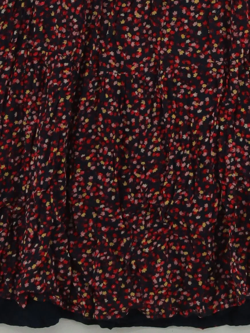 Joules Women's Midi Skirt UK 12 Multi Floral 100% Viscose Midi A-Line - Image 4