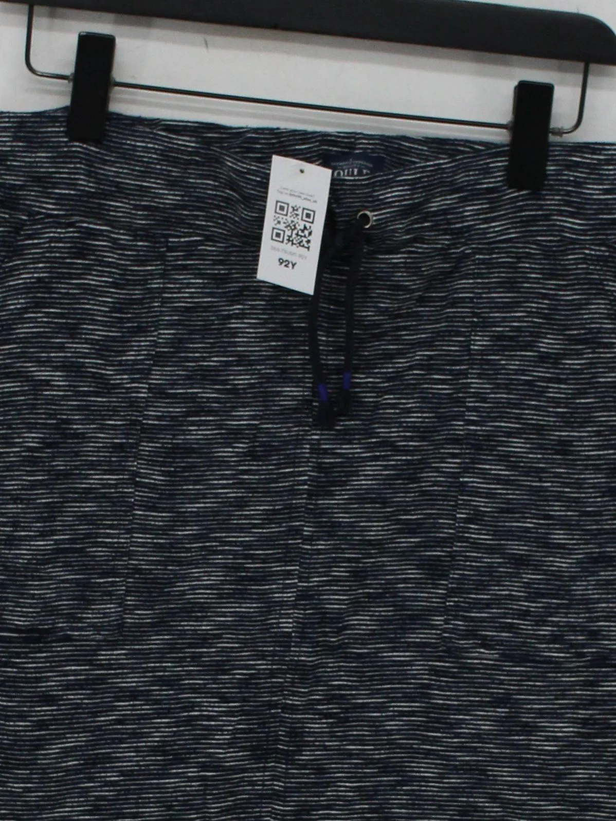 Joules Women's Mini Skirt L Blue Striped 100% Cotton Short Mini - Image 3