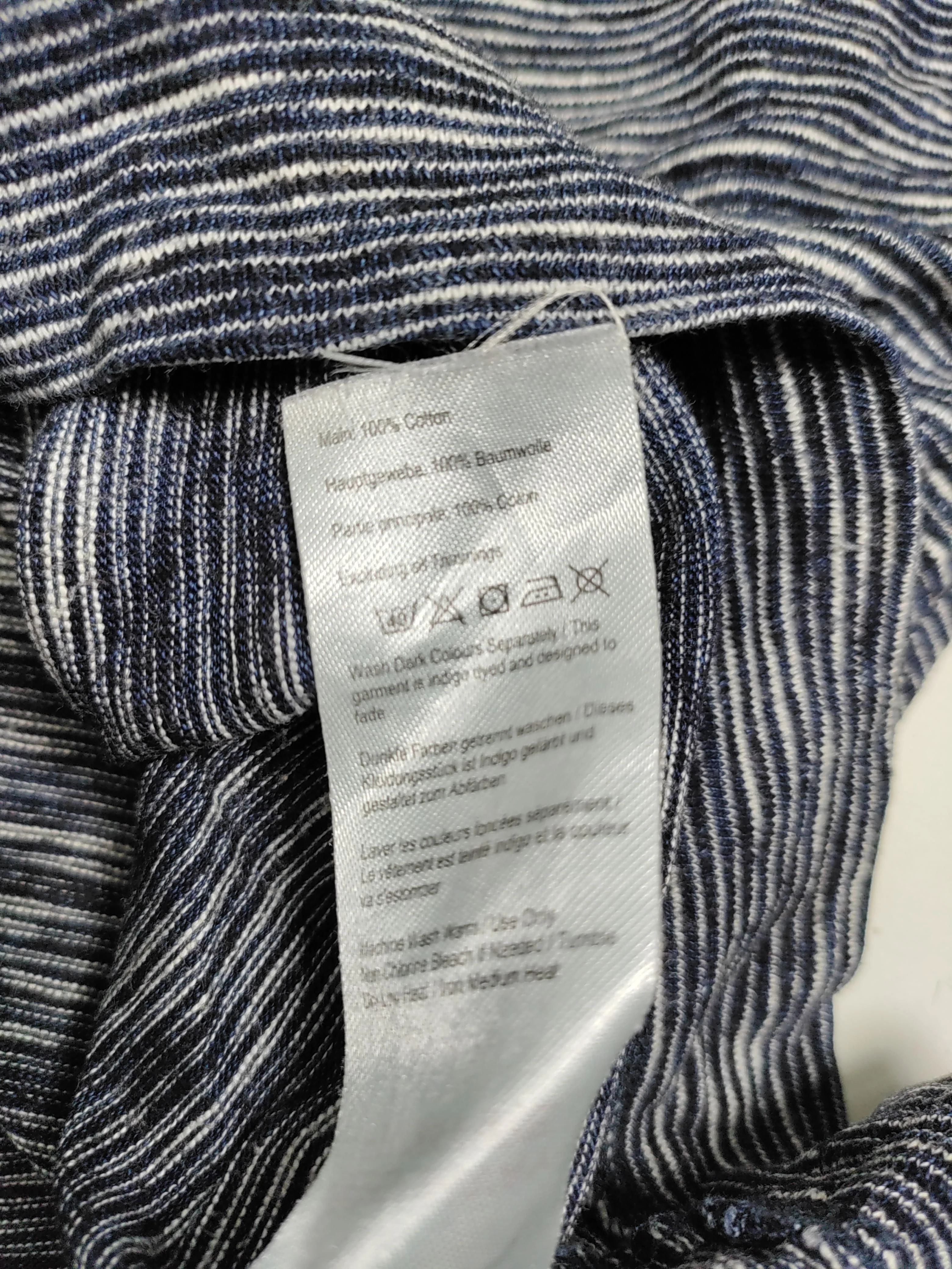 Joules Women's Mini Skirt L Blue Striped 100% Cotton Short Mini - Image 6