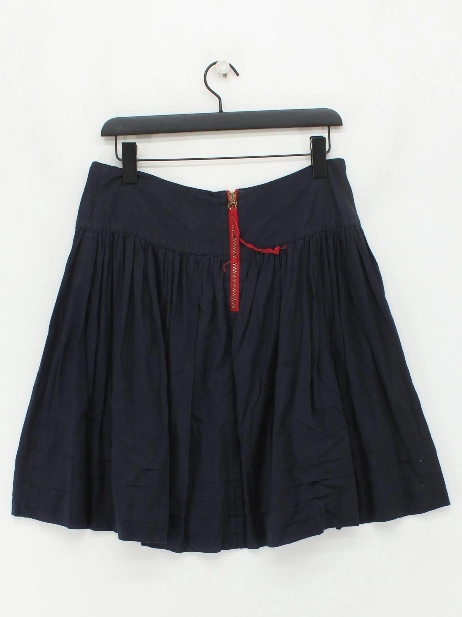 Joules Women's Mini Skirt M Blue 100% Cotton Short Mini - Image 2