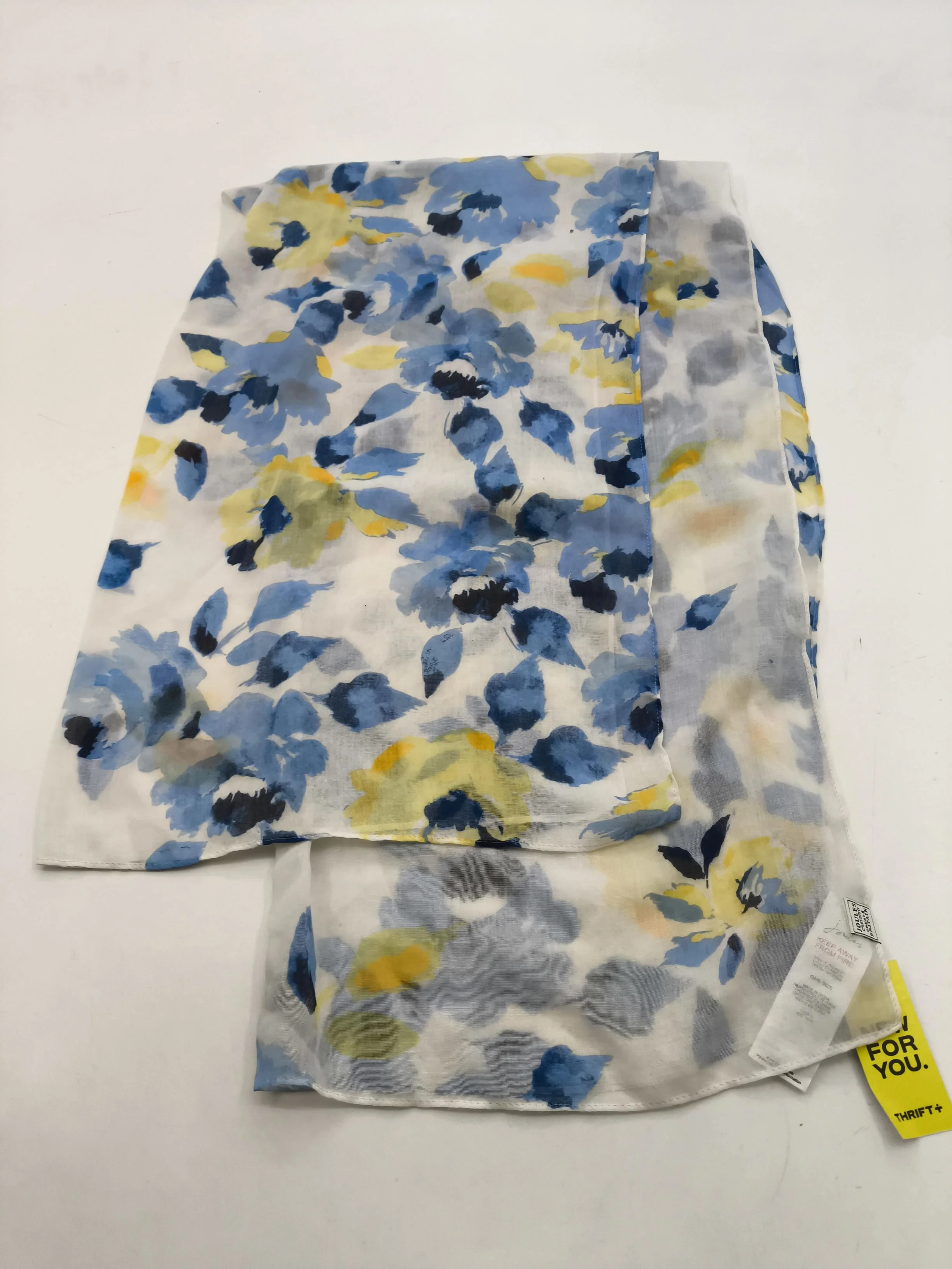 Joules Women's Scarf Multi Floral 100% Polyester Rectangle Scarf - Image 2