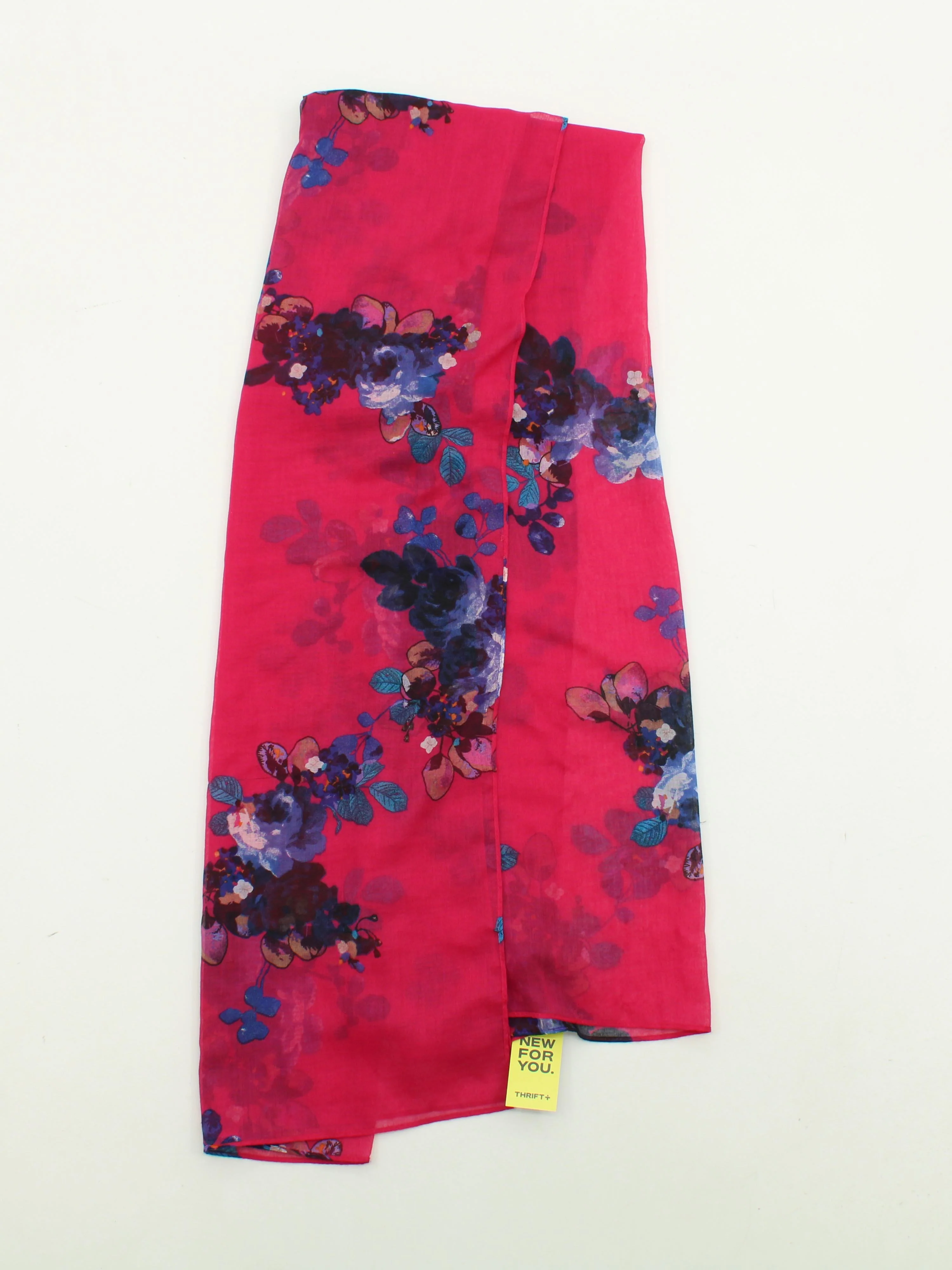 Joules Women's Scarf Pink Floral 100% Other Rectangle Scarf - Image 2