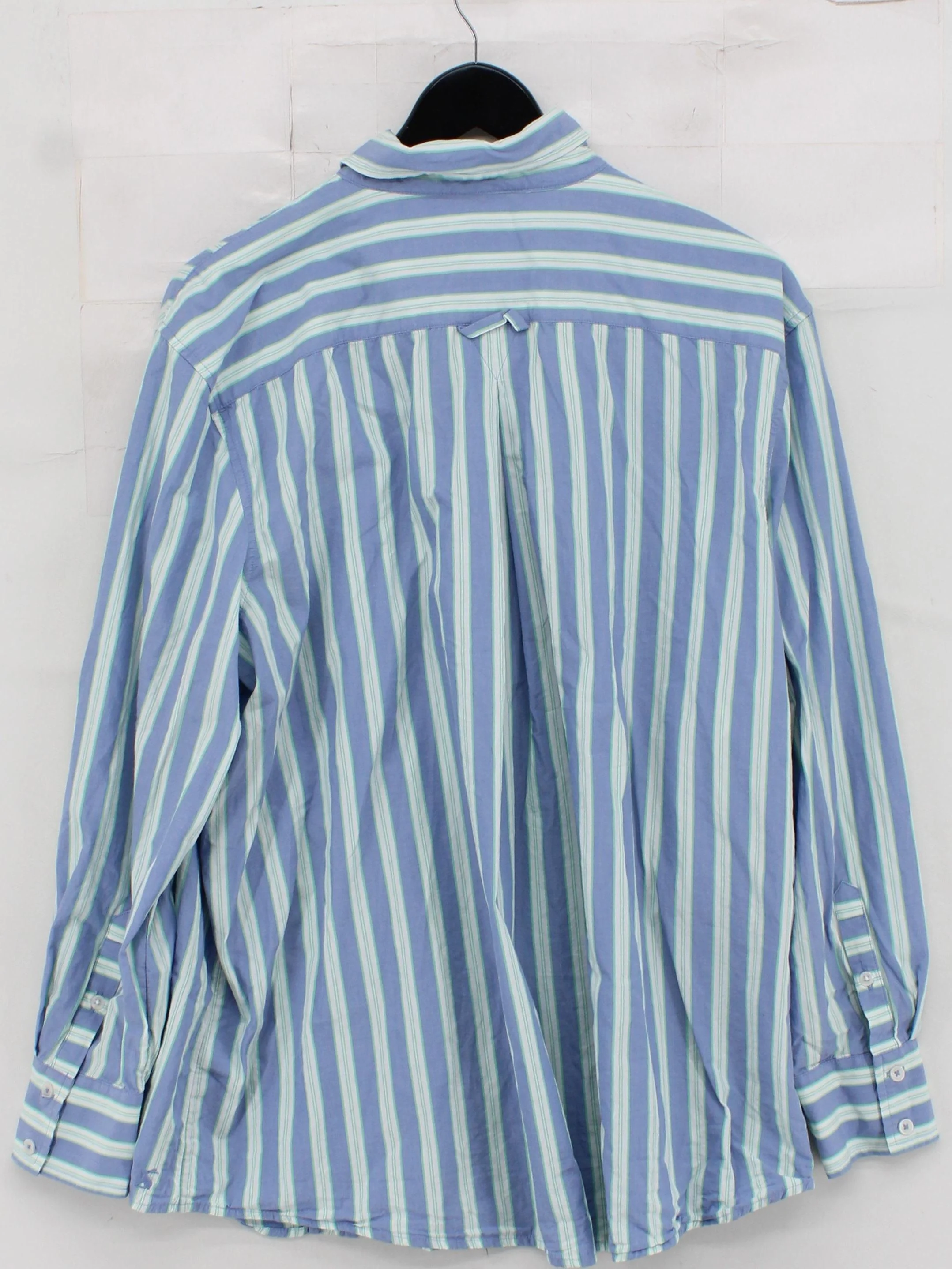 Joules Women's Shirt UK 20 Multi Striped 100% Cotton Long Sleeve Collared Basic - Image 2