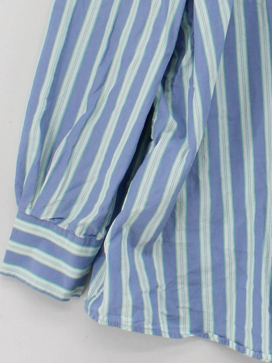 Joules Women's Shirt UK 20 Multi Striped 100% Cotton Long Sleeve Collared Basic - Image 4