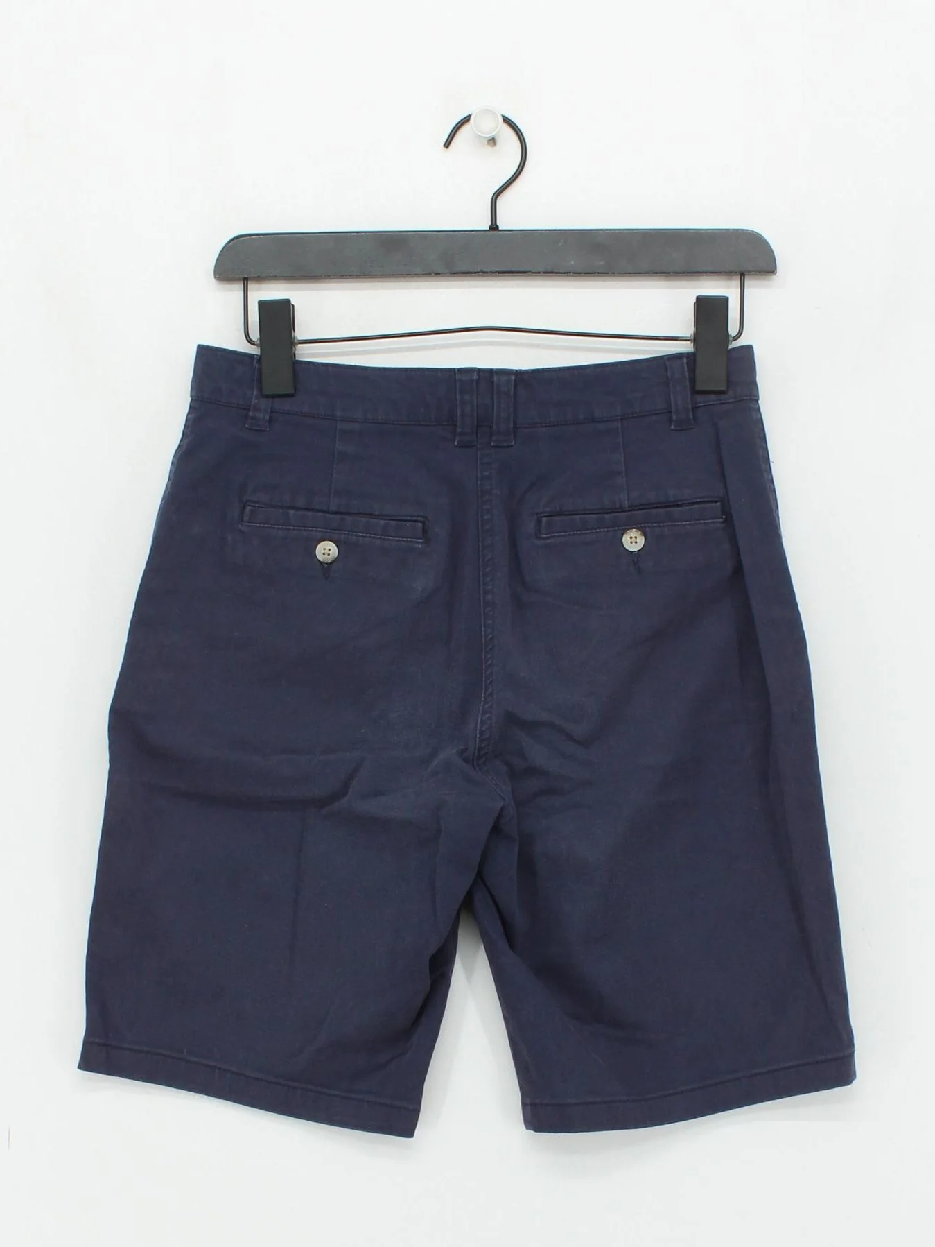 Joules Women's Shorts UK 10 Blue Cotton with Lyocell Modal, Elastane Mom - Image 2