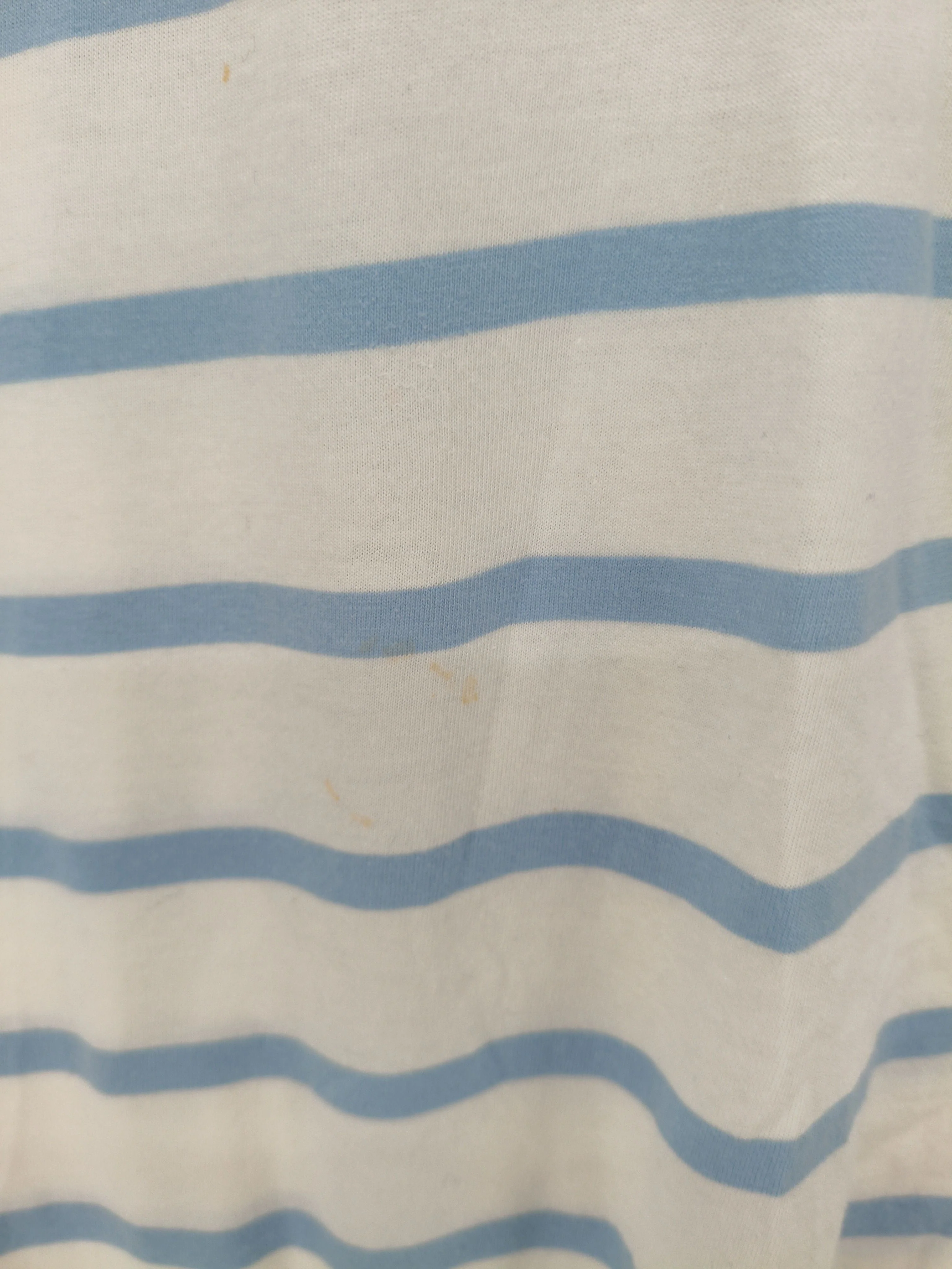 Joules Women's T-Shirt L Multi Striped 100% Cotton Short Sleeve Round Neck Basic - Image 5