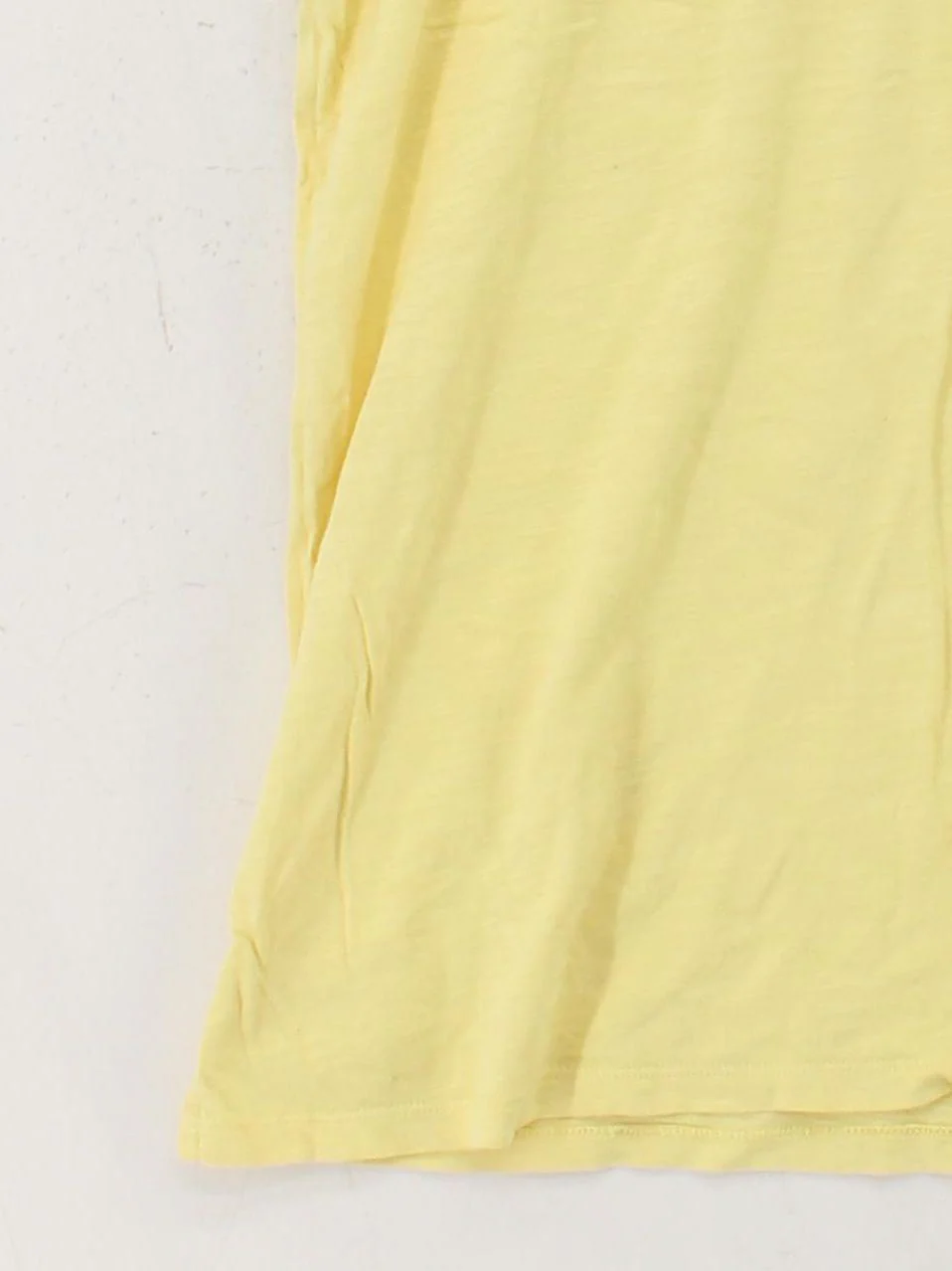 Joules Women's T-Shirt L Yellow 100% Cotton Short Sleeve Round Neck Basic - Image 4