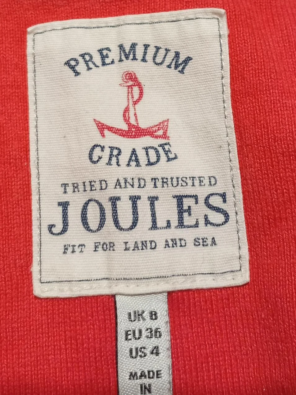 Joules Women's T-Shirt S Multi Striped 100% Cotton Short Sleeve Round Neck Basic - Image 6