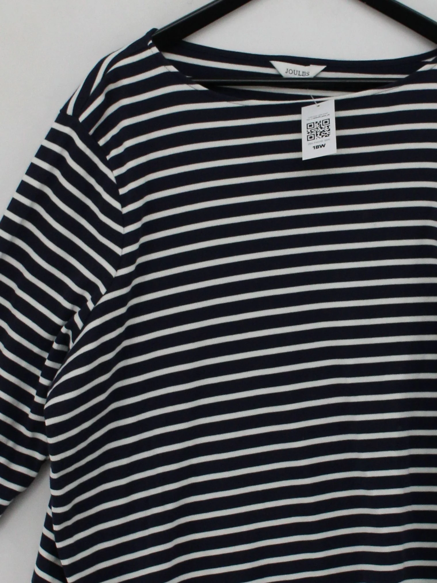 Joules Women's T-Shirt UK 26 Blue 100% Cotton Basic - Image 3