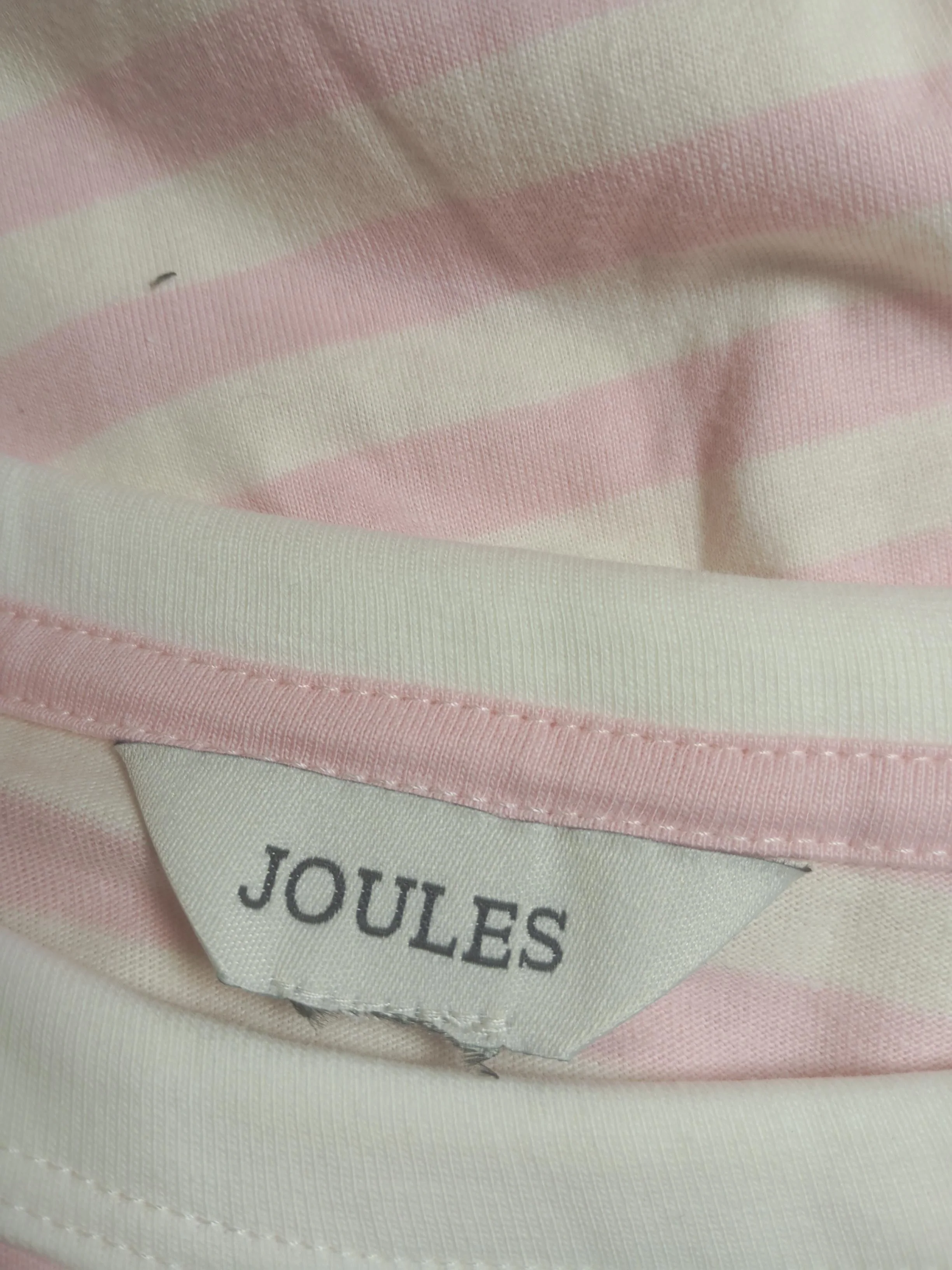 Joules Women's T-Shirt UK 26 Pink 100% Cotton Basic - Image 5