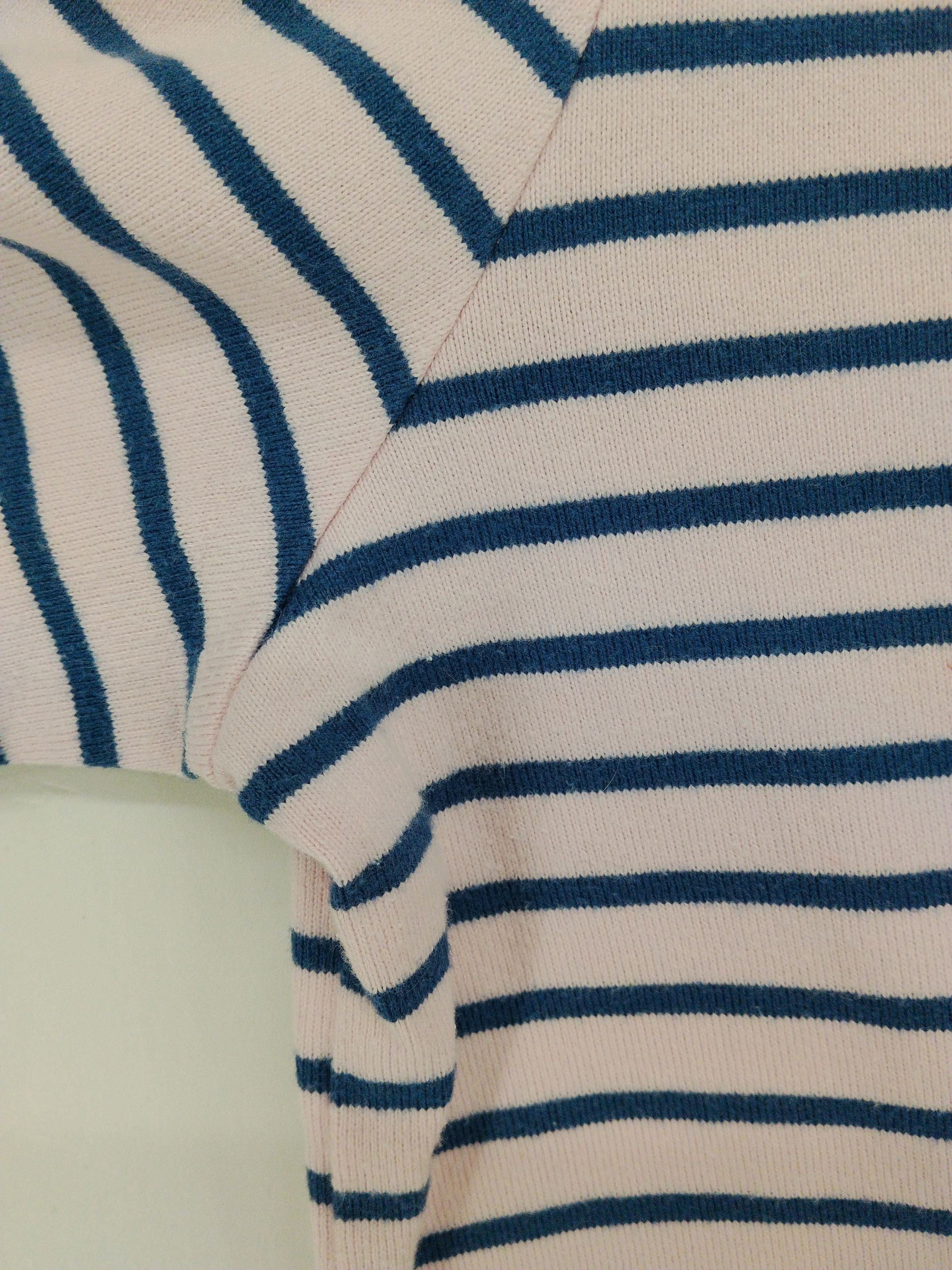 Joules Women's Top M Multi Striped 100% Cotton Long Sleeve Round Neck Basic - Image 5