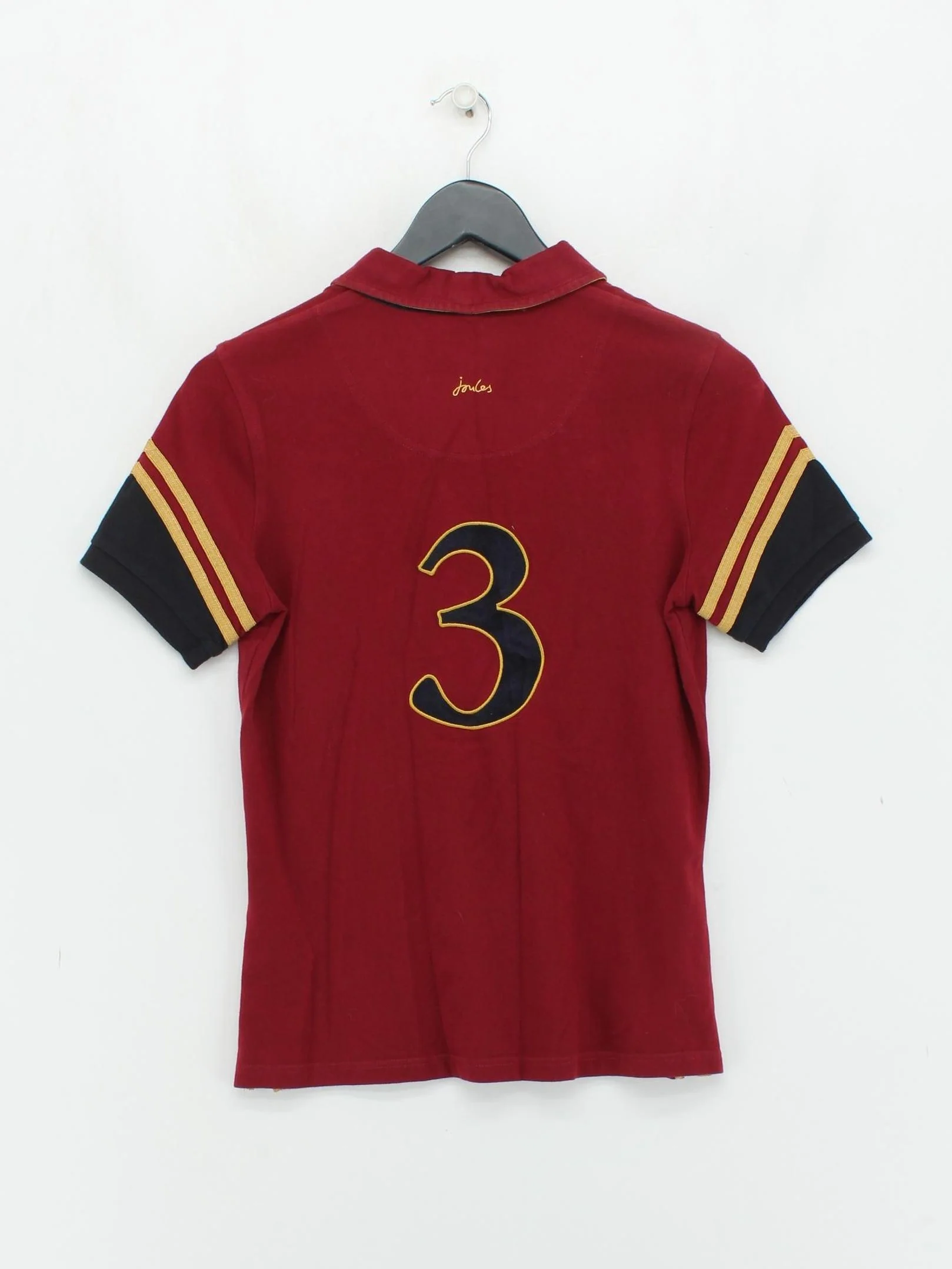 Joules Women's Top S Red Cotton with Elastane Basic - Image 2