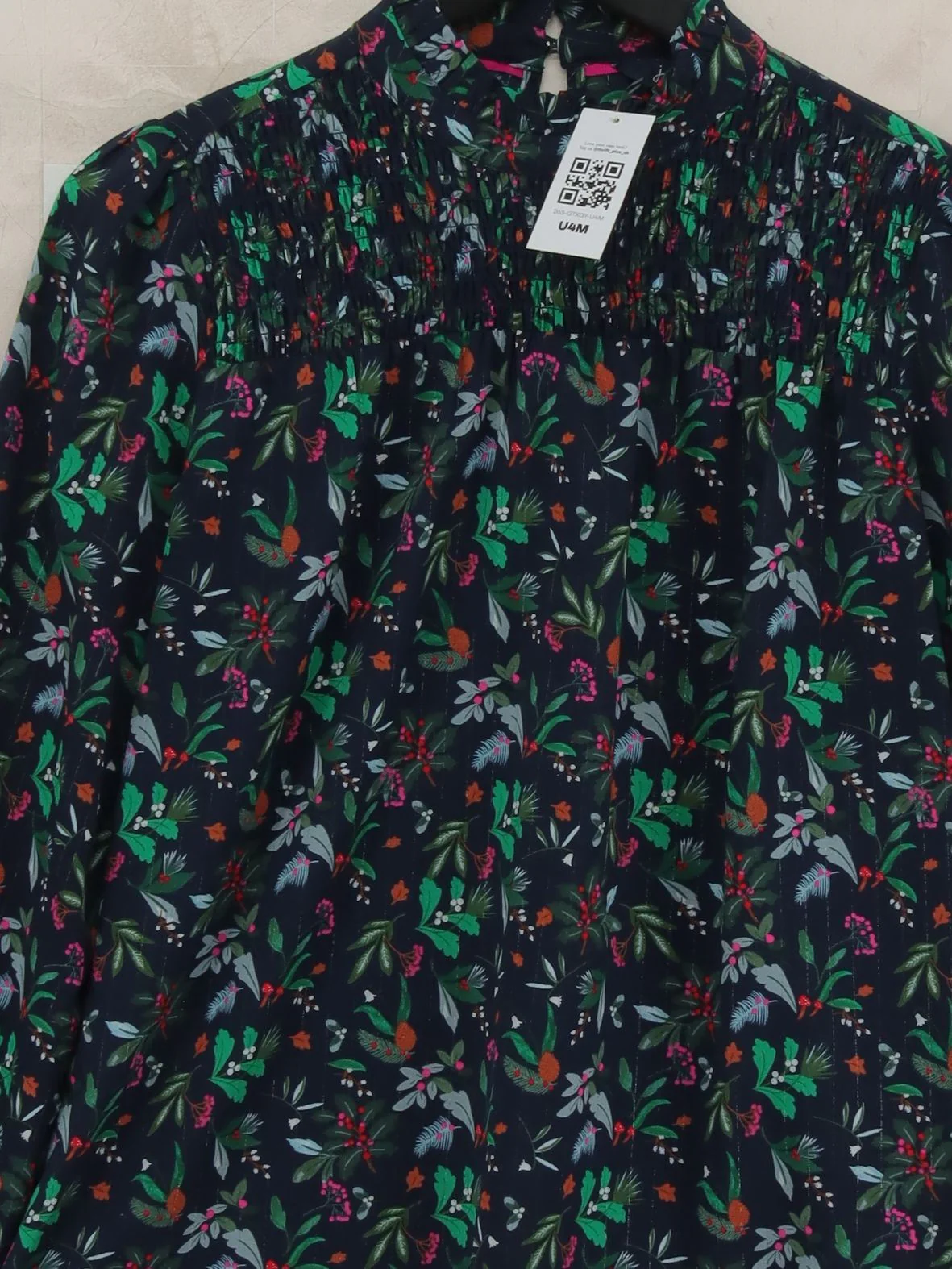Joules Women's Top UK 10 Blue Polyester with Other Basic - Image 3