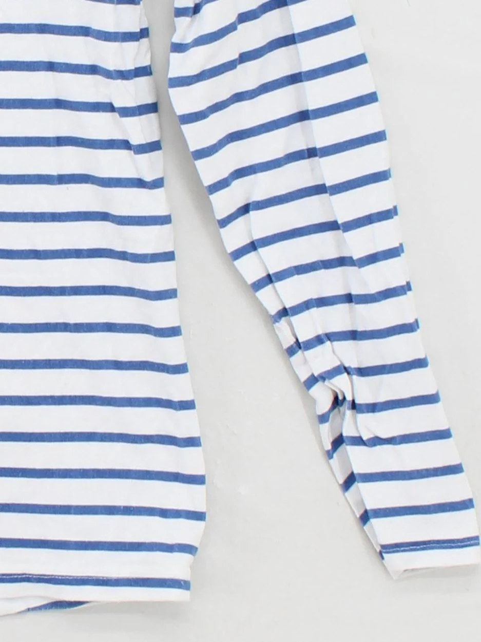 Joules Women's Top UK 10 Multi 100% Cotton Long Sleeve Round Neck Basic - Image 4