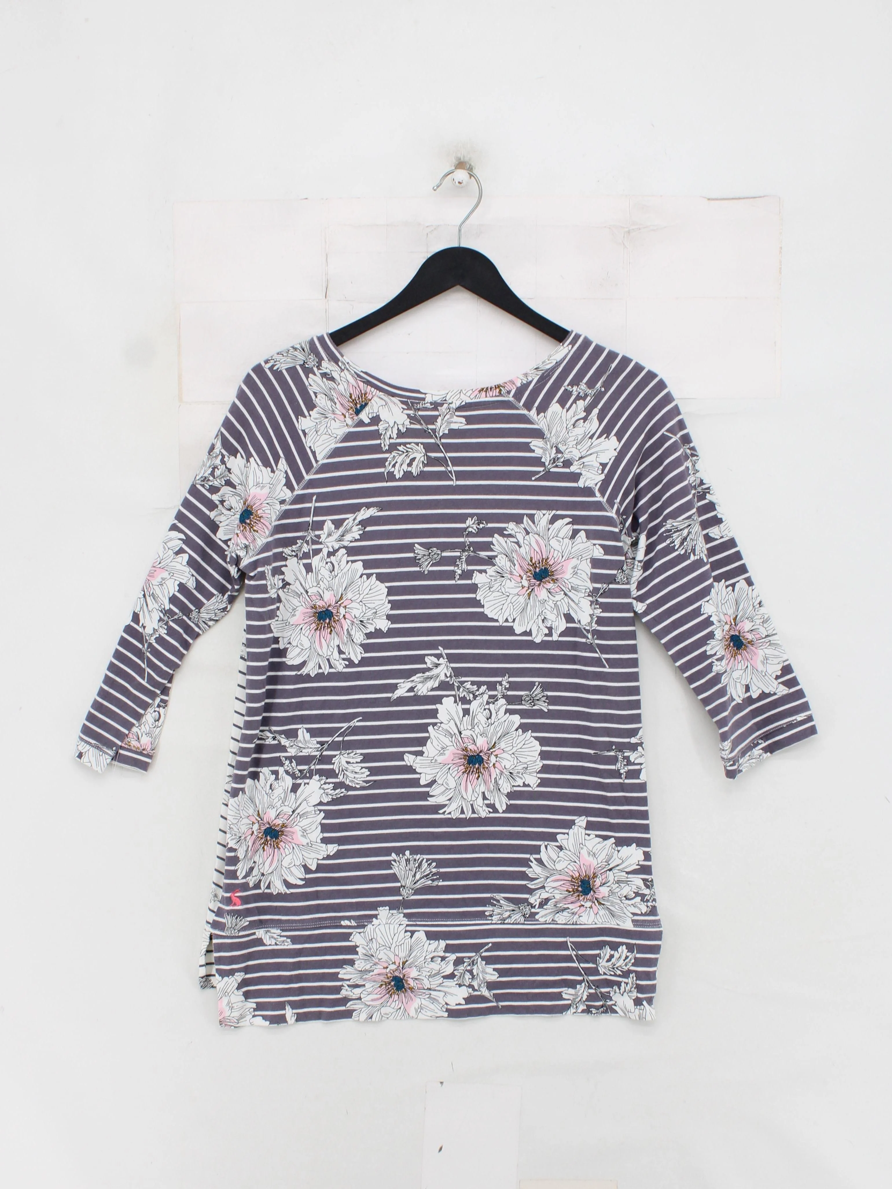 Joules Women's Top UK 10 Multi Cotton with Viscose Basic - Image 2
