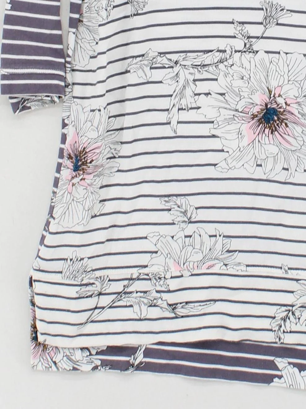 Joules Women's Top UK 10 Multi Cotton with Viscose Basic - Image 4