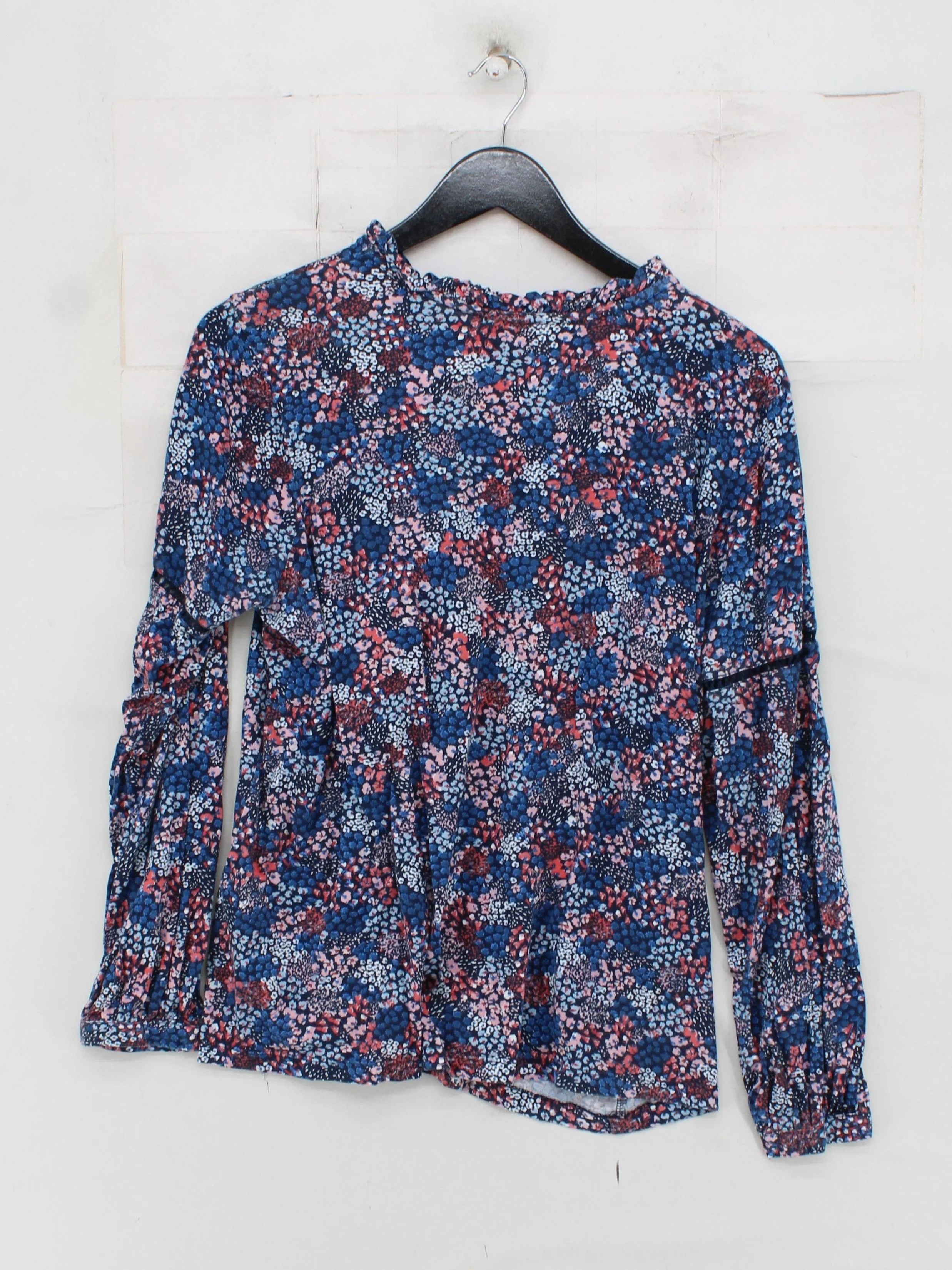 Joules Women's Top UK 14 Multi Cotton with Lyocell Modal Basic - Image 2