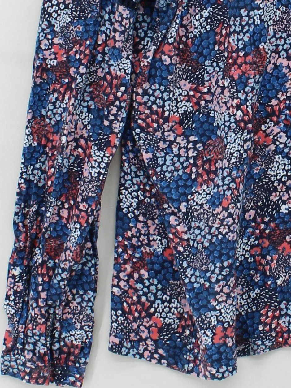 Joules Women's Top UK 14 Multi Cotton with Lyocell Modal Basic - Image 4