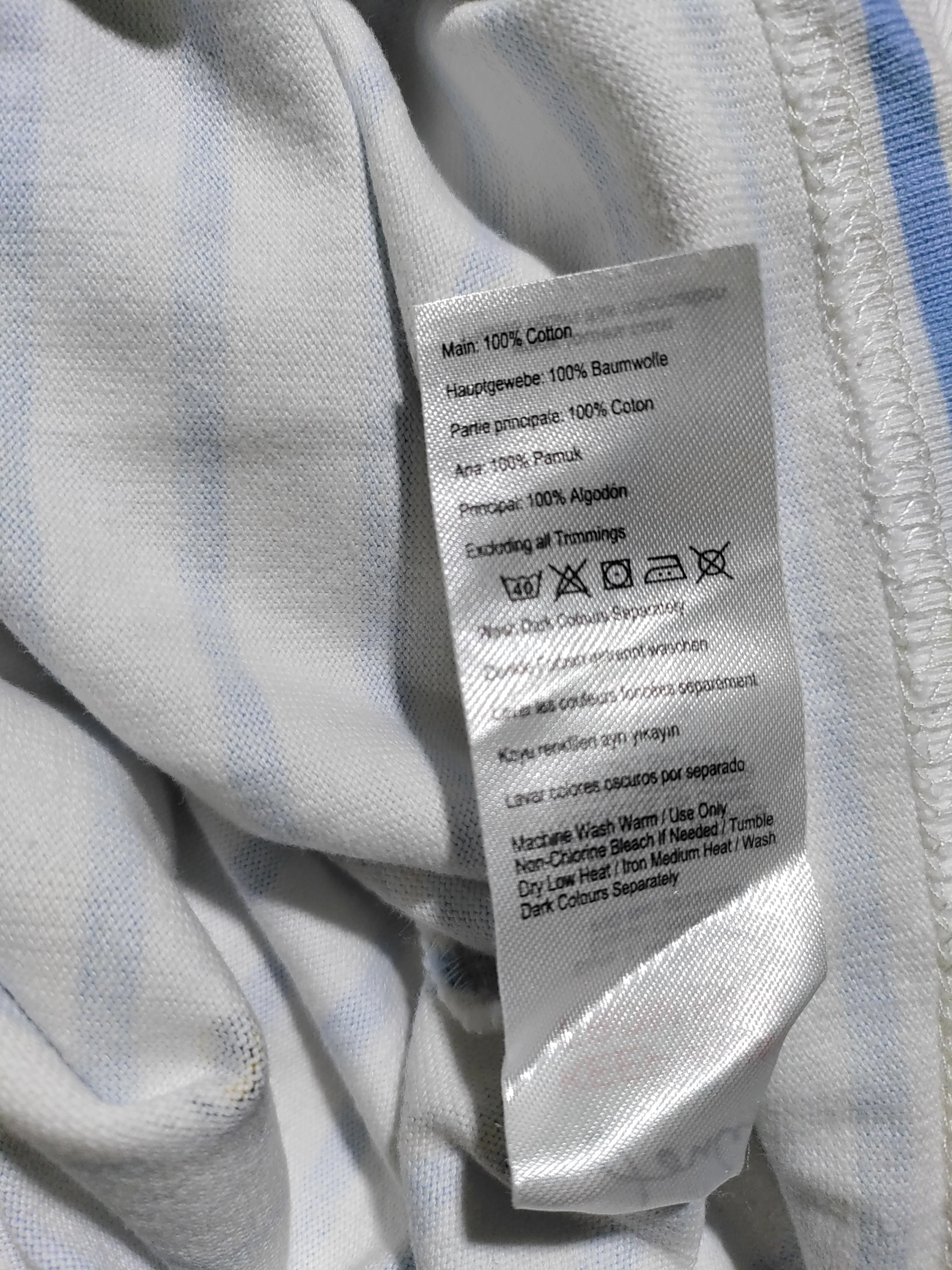 Joules Women's Top UK 16 White Striped 100% Cotton Long Sleeve Round Neck Basic - Image 6