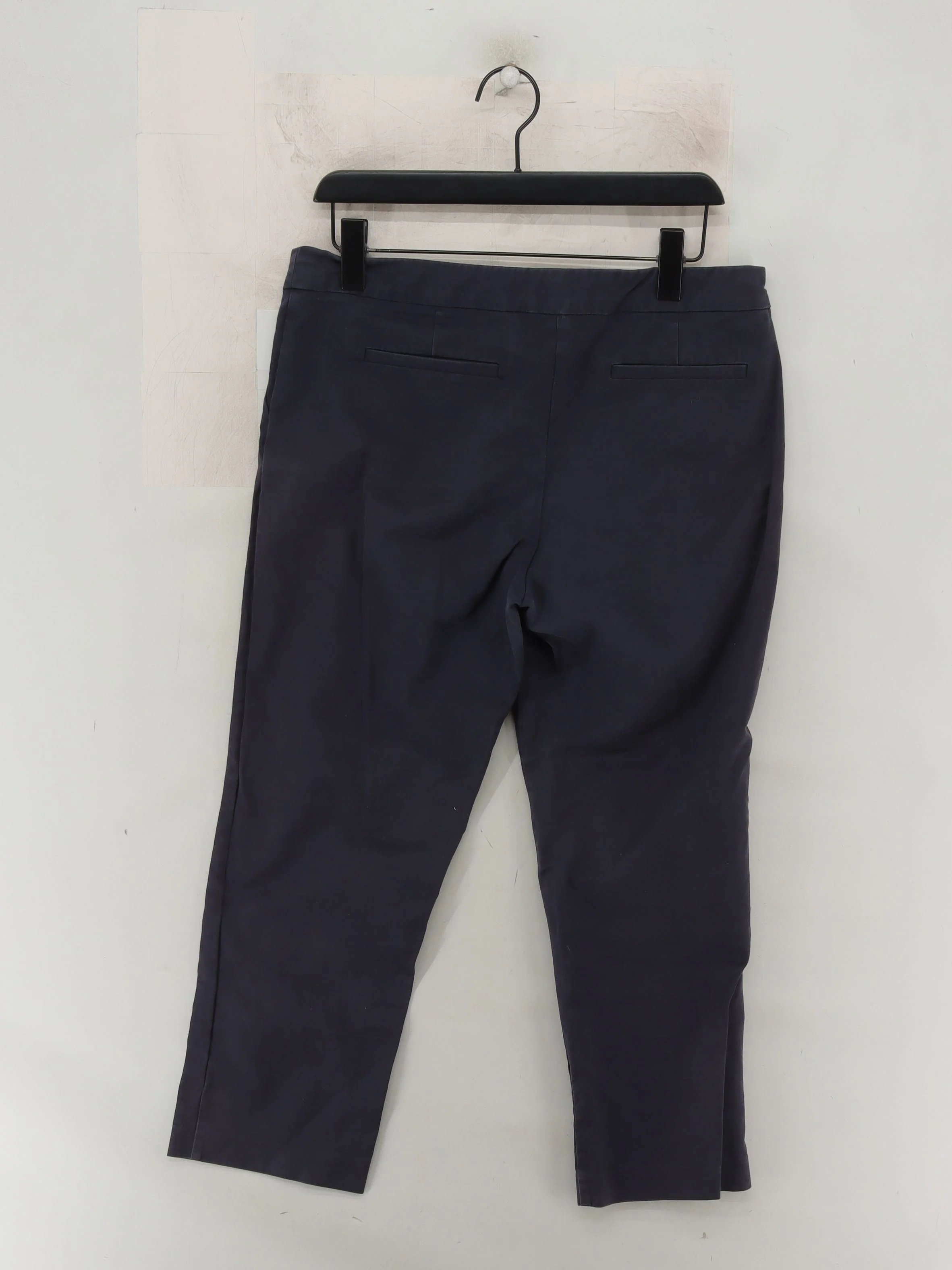 Joules Women's Trousers UK 14 Blue 100% Other Straight Capri - Image 2