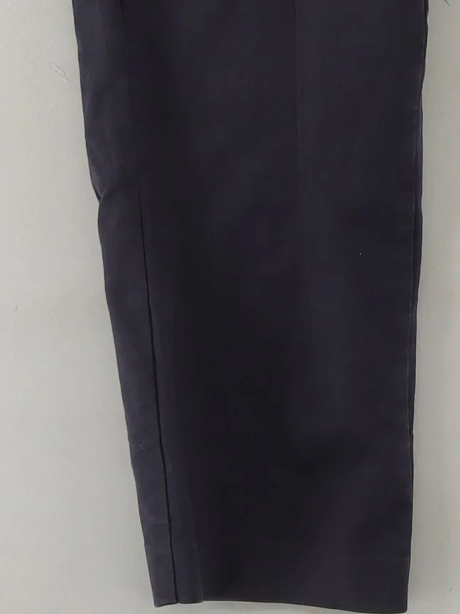 Joules Women's Trousers UK 14 Blue 100% Other Straight Capri - Image 4