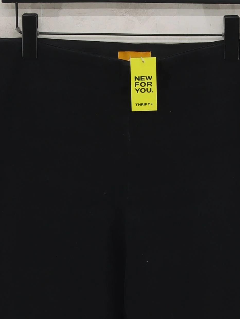 Joules Women's Trousers UK 16 Black Cotton with Elastane Straight Chino - Image 3