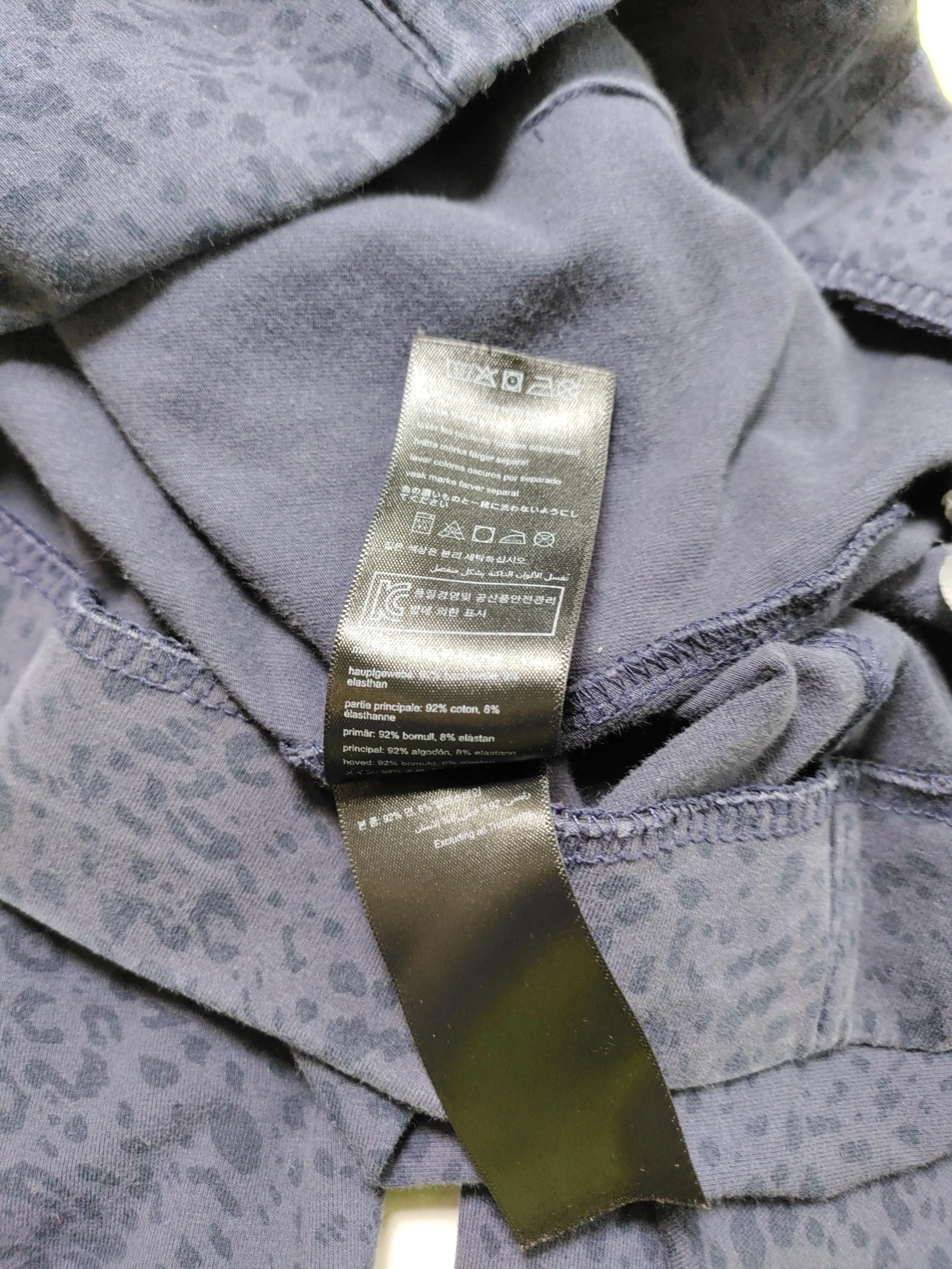 Joules Women's Trousers UK 16 Blue Cotton with Elastane Capri - Image 6