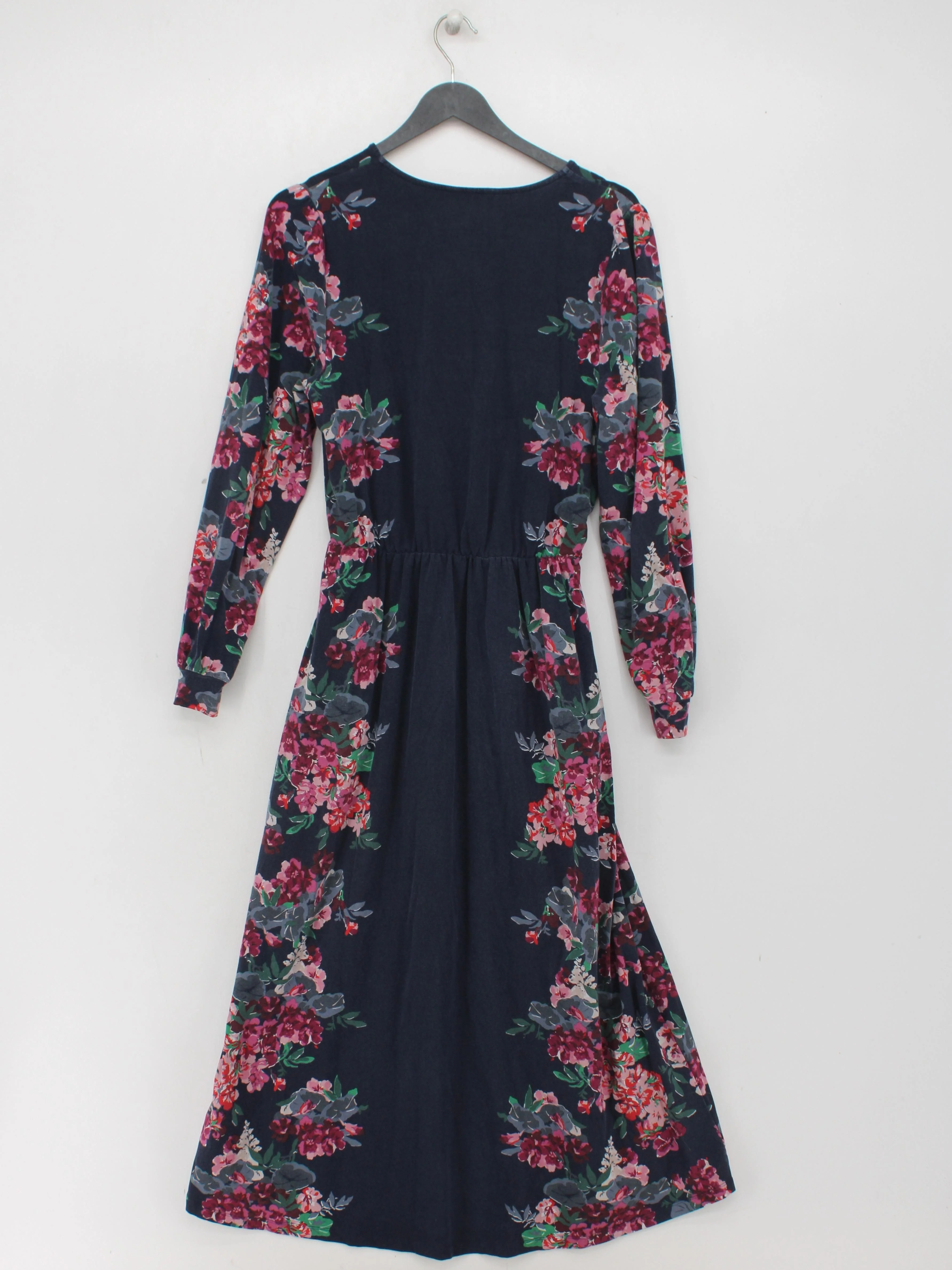 Joules Wrap Midi Dress UK12 in Blue - Image 2