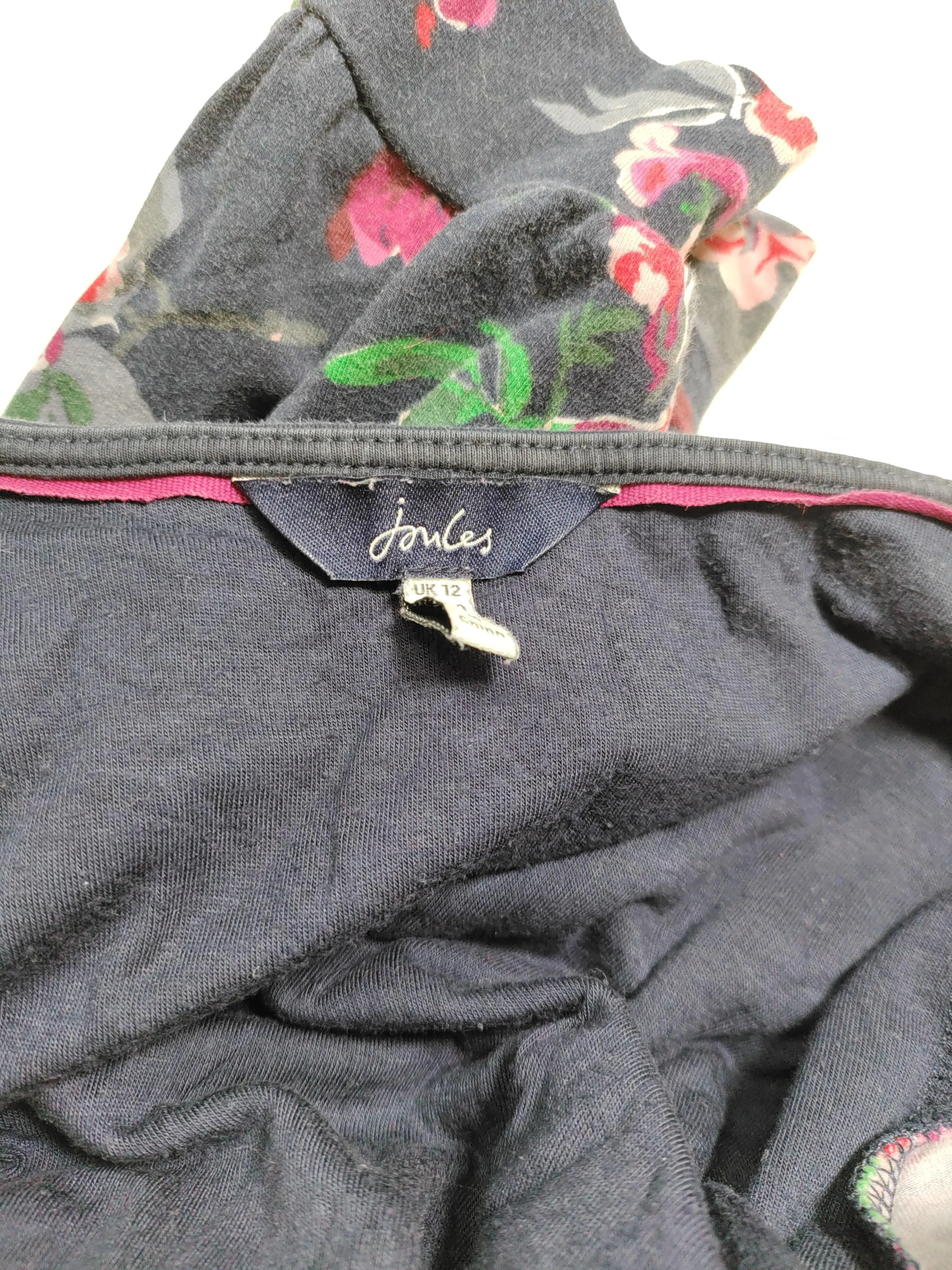 Joules Wrap Midi Dress UK12 in Blue - Image 6