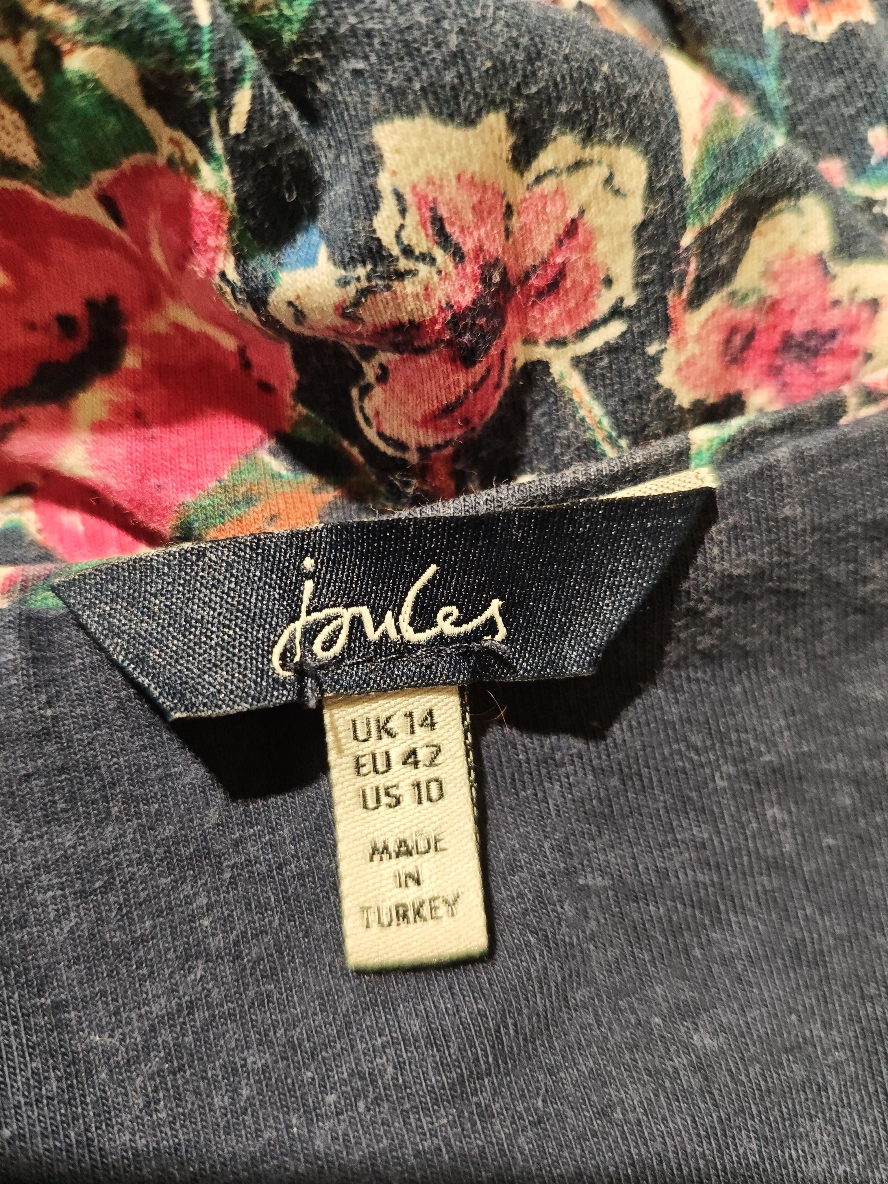 Joules Wrap Midi Dress UK14 in Blue - Image 7