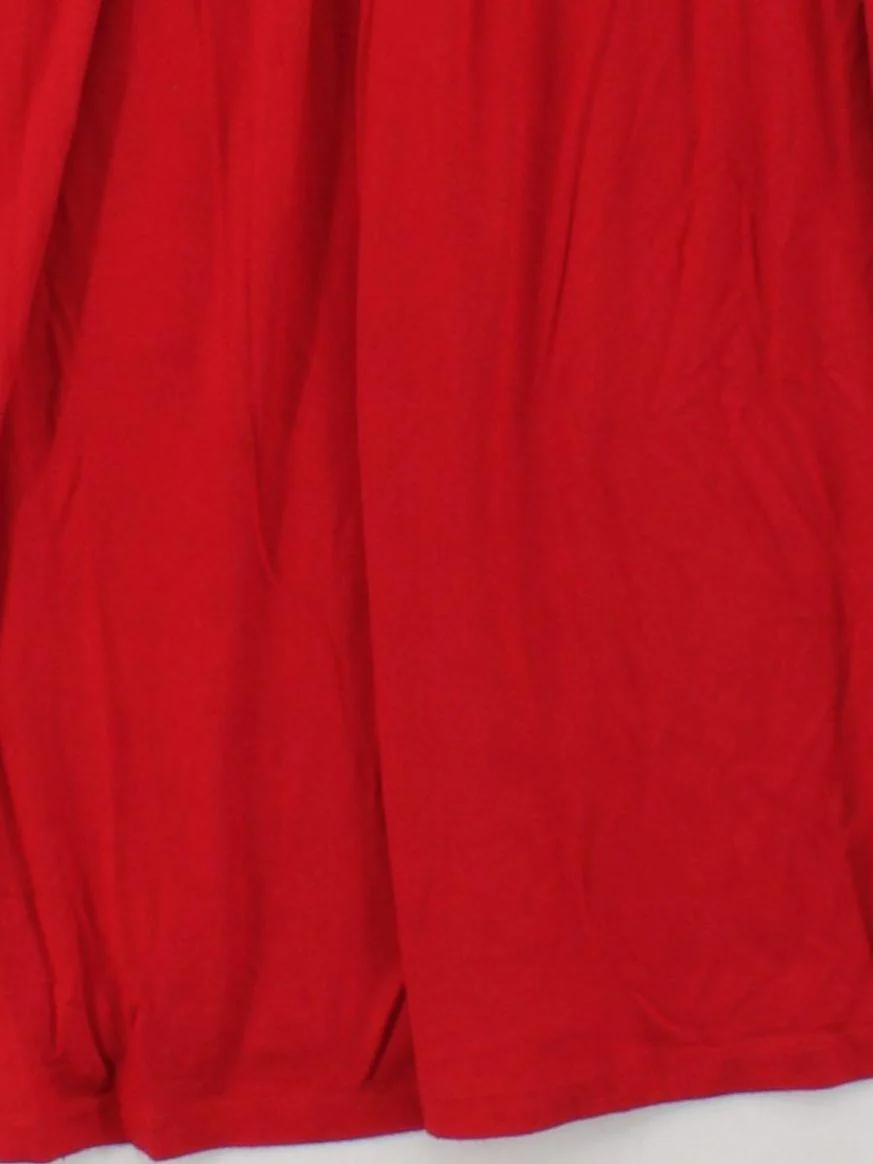 Joules Wrap Mini Dress UK12 in Red - Image 4