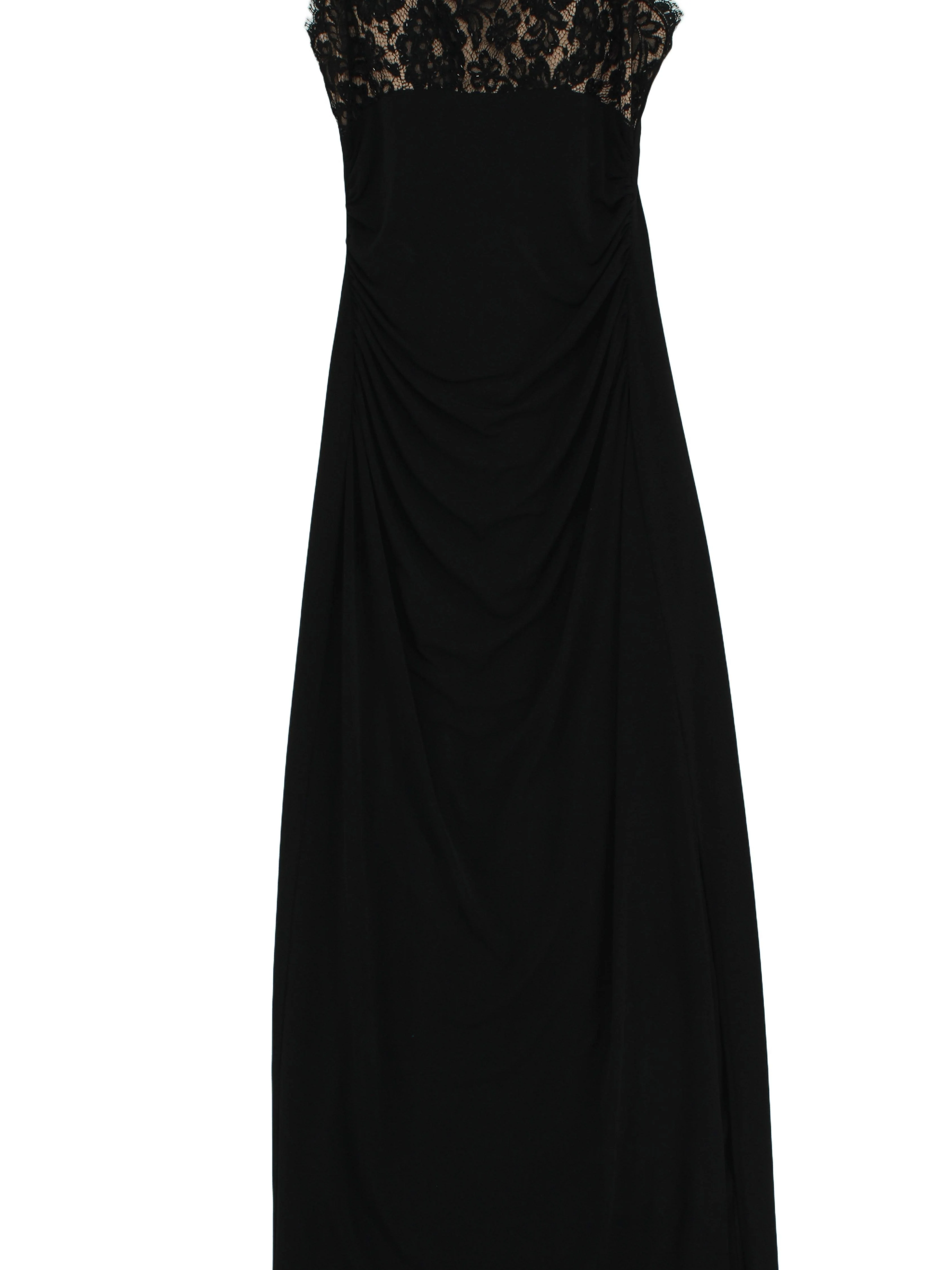 JS Boutique Maxi Dress UK8 in Black