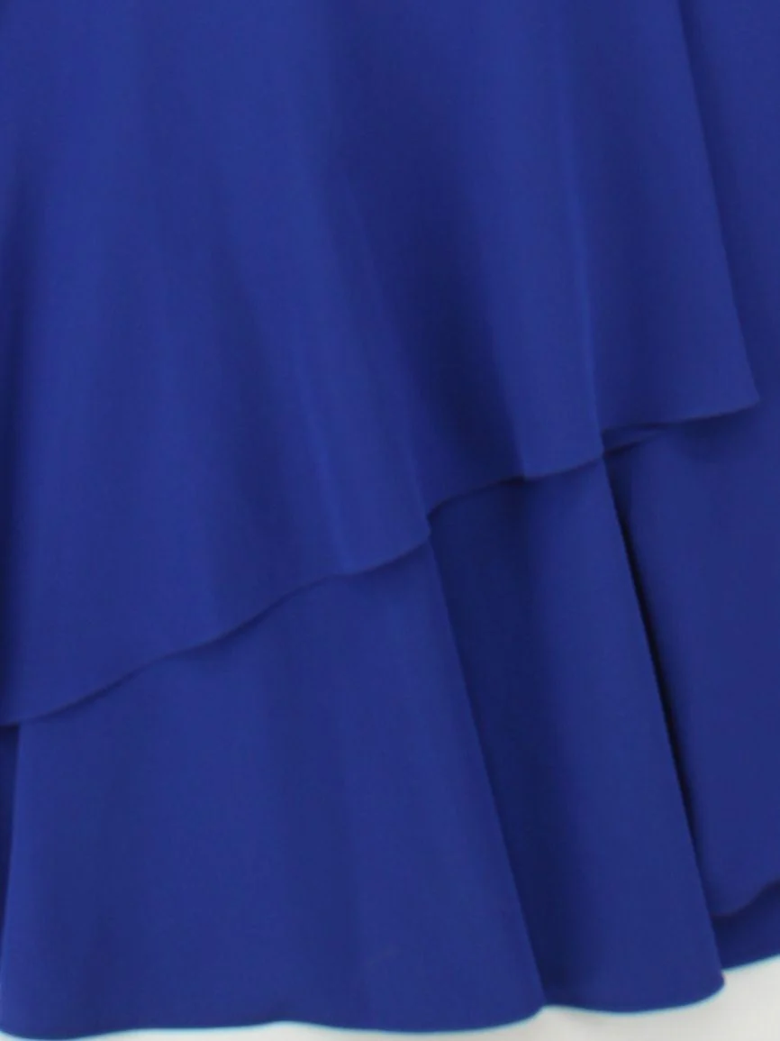 Js Collections Bodycon Midi Dress UK12 in Blue - Image 4
