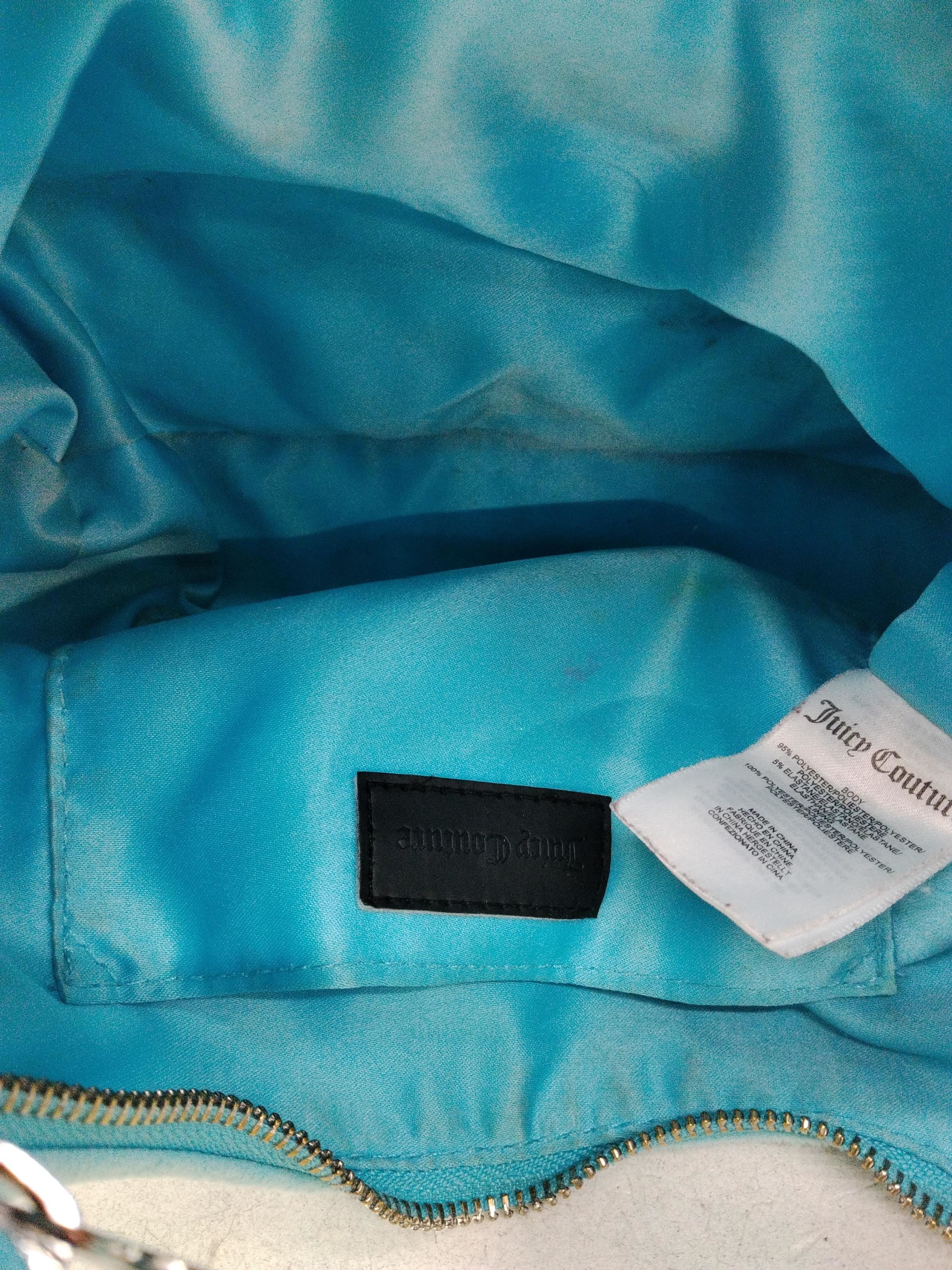 Juicy Couture Women's Bag Blue Polyester with Elastane Shoulder Bag - Image 4