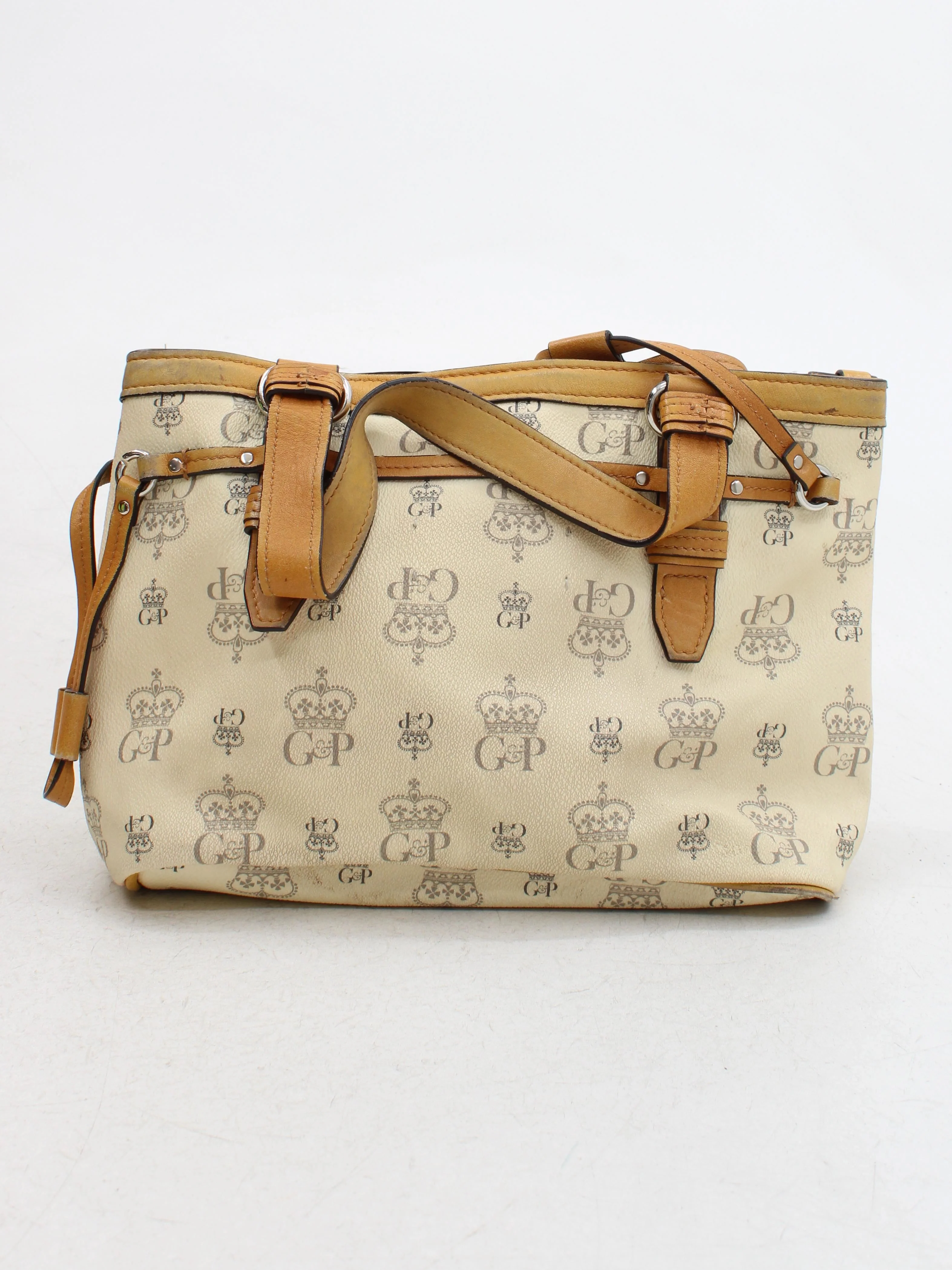Juicy Couture Women's Bag Cream Graphic 100% Faux Leather Shoulder Bag - Image 2
